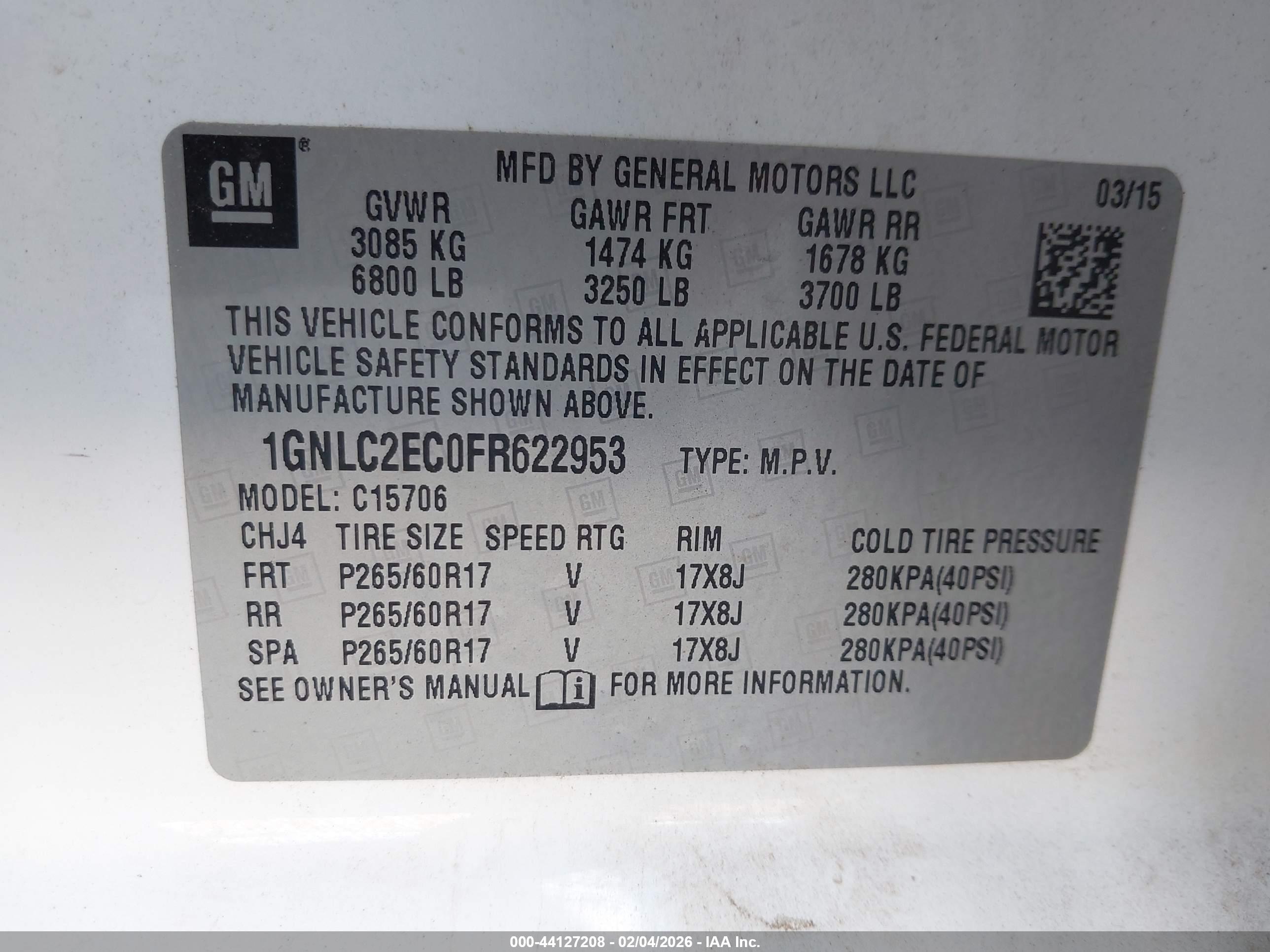 CHEVROLET TAHOE image 9