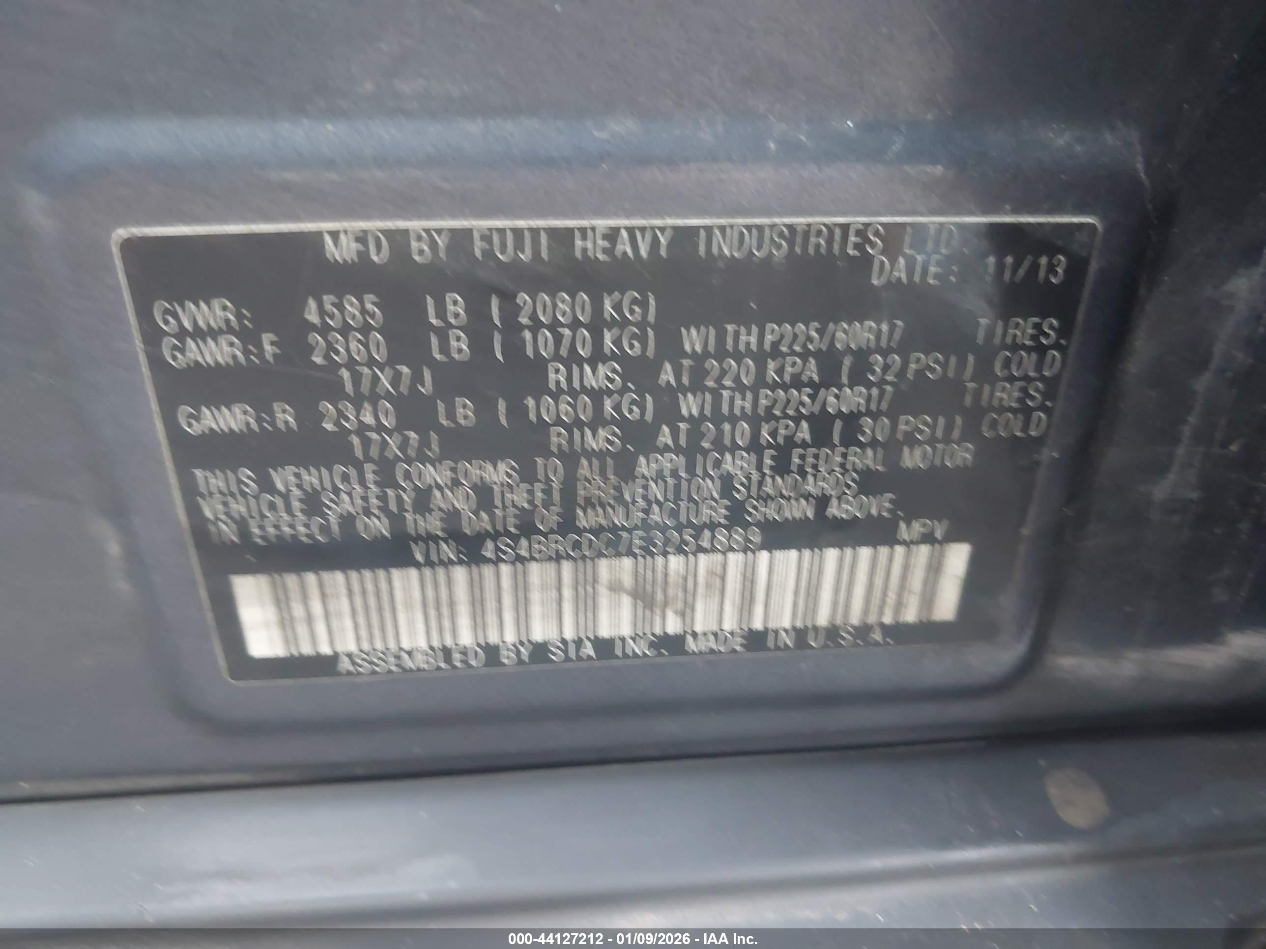 SUBARU OUTBACK image 9