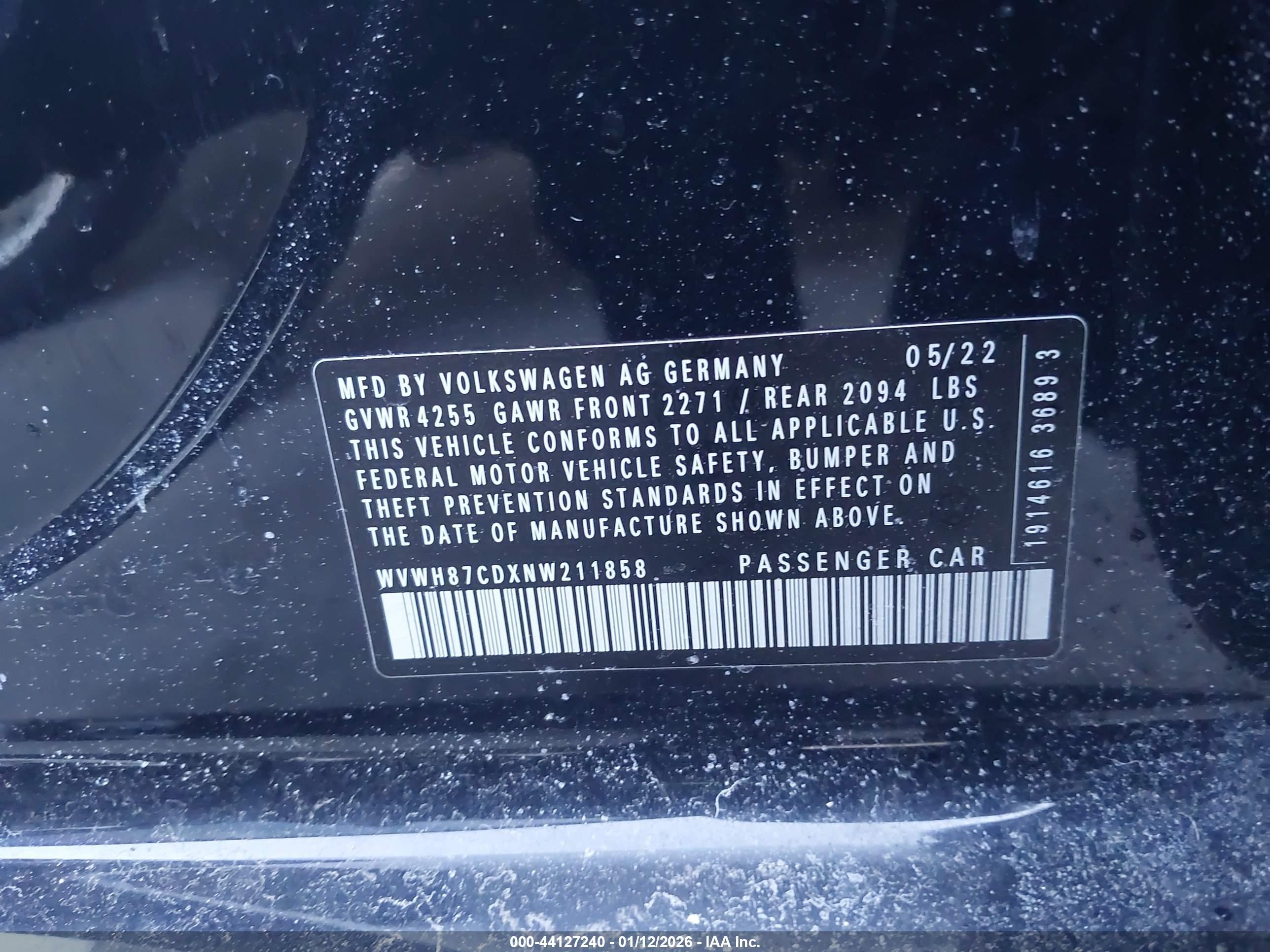 VOLKSWAGEN GOLF image 9