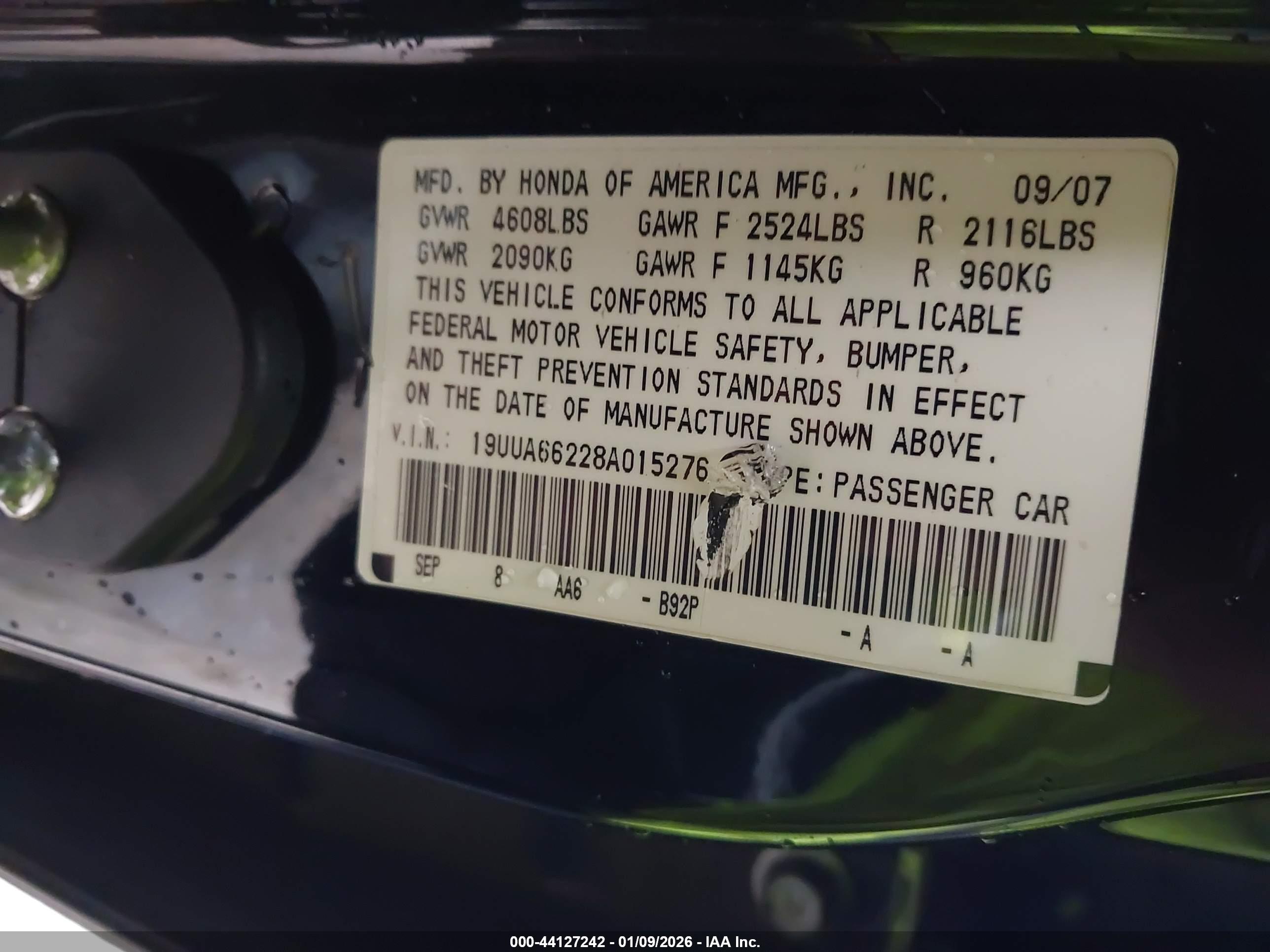 ACURA TL image 9