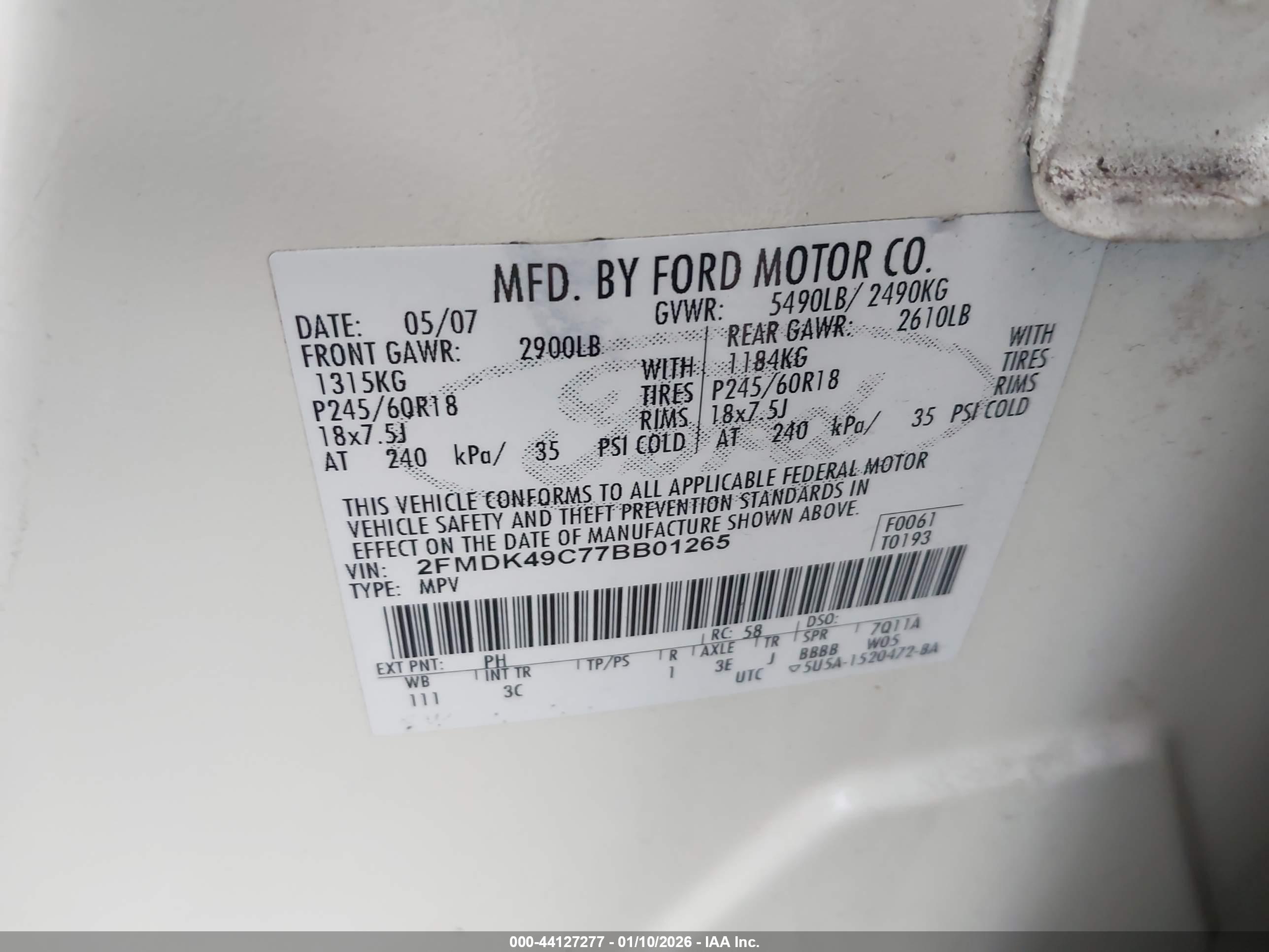 FORD EDGE image 9