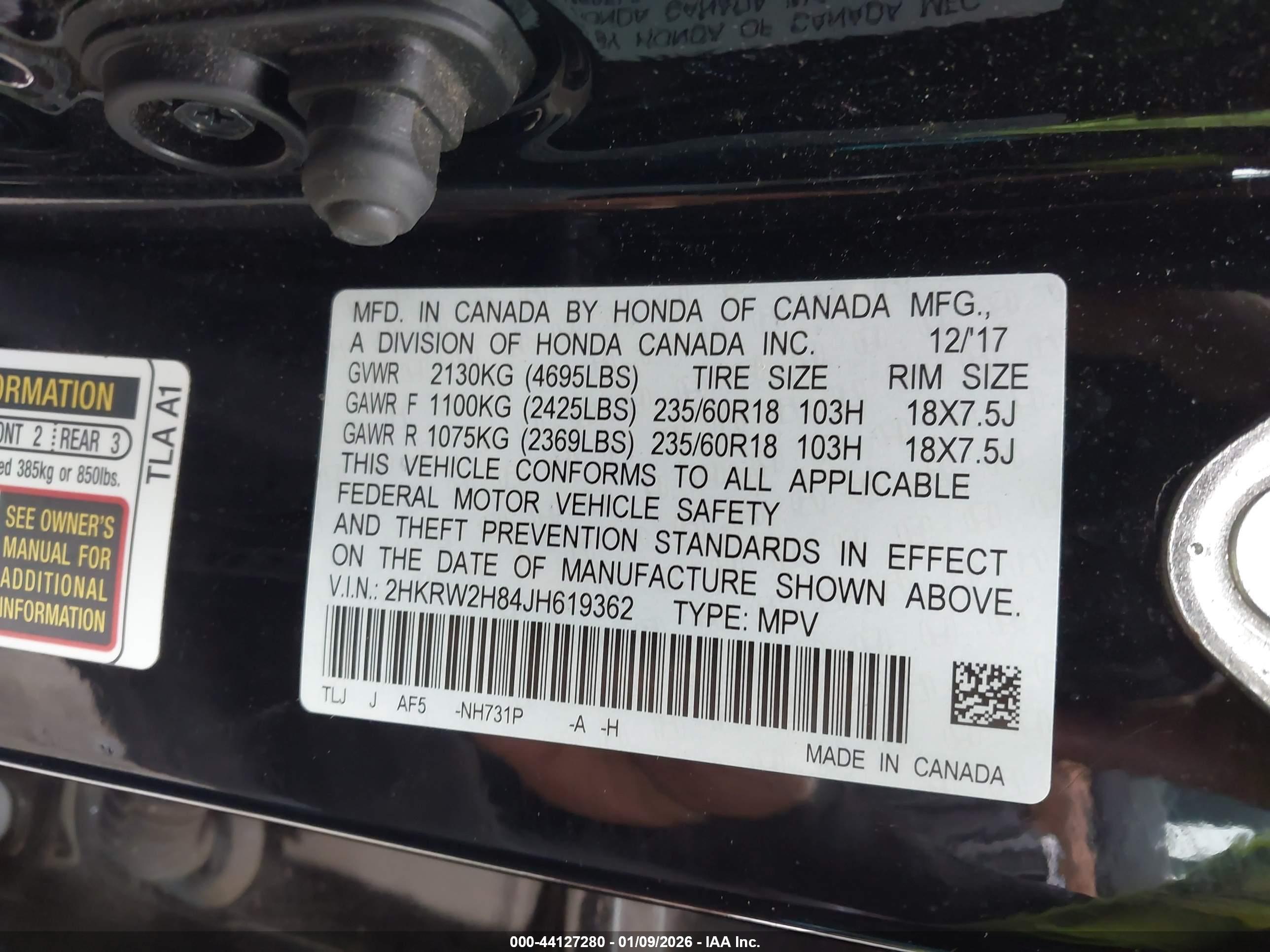 HONDA CR-V image 9