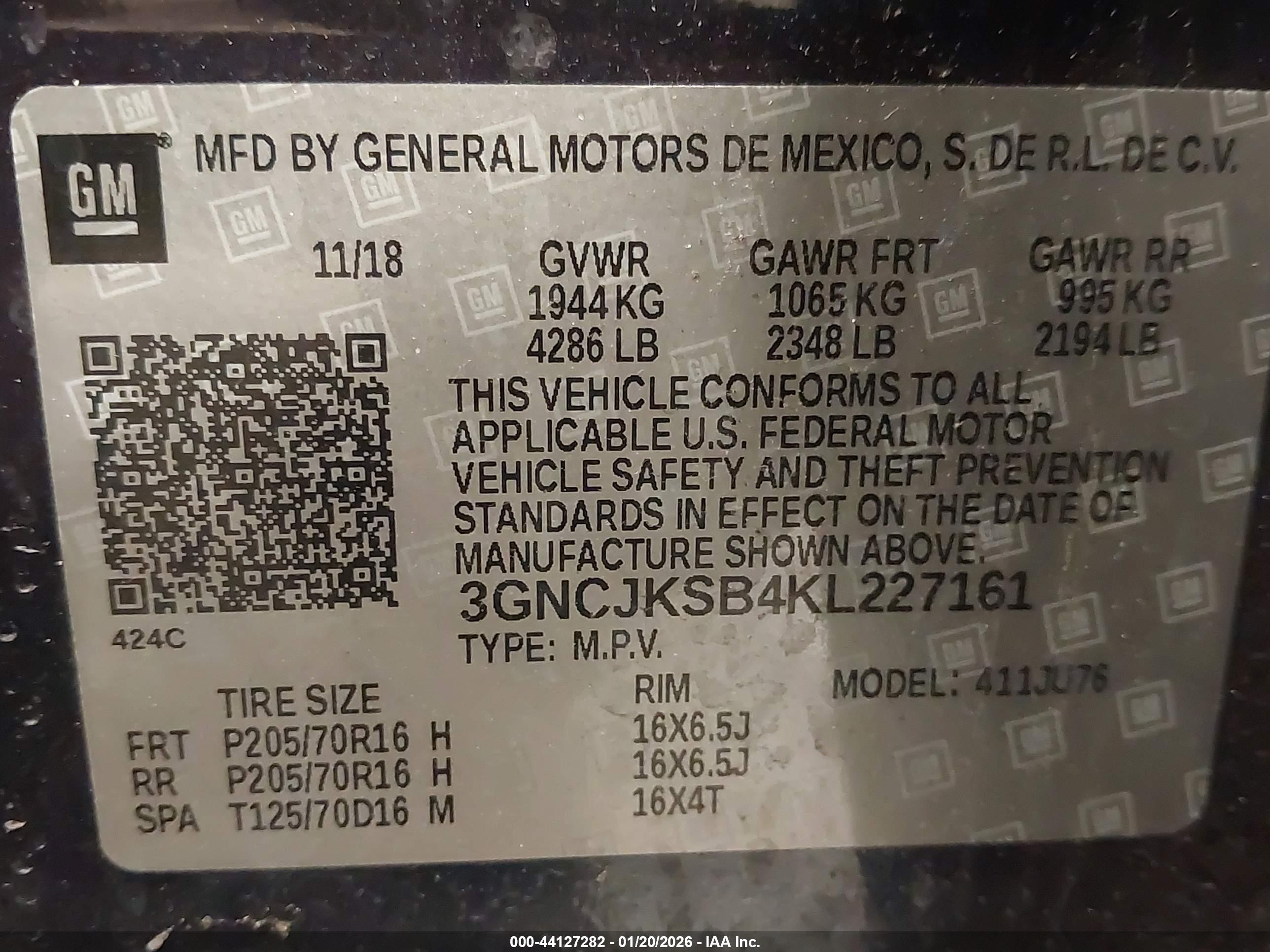 CHEVROLET TRAX image 9