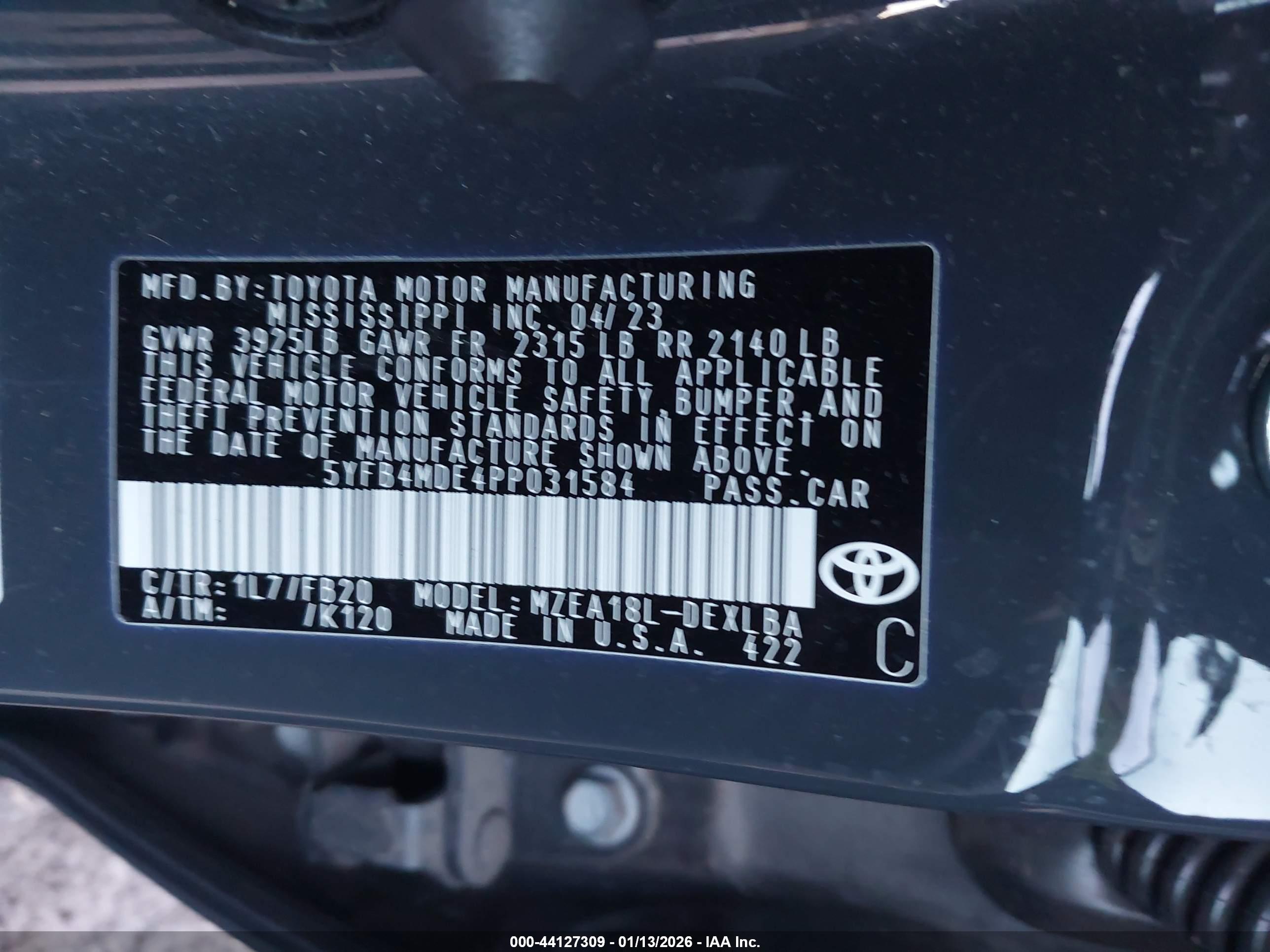 TOYOTA COROLLA image 9