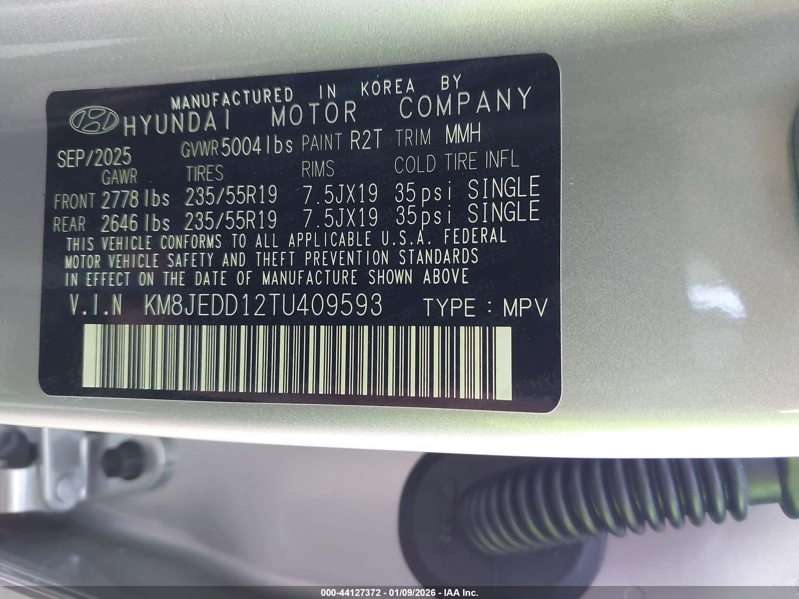 HYUNDAI TUCSON image 9