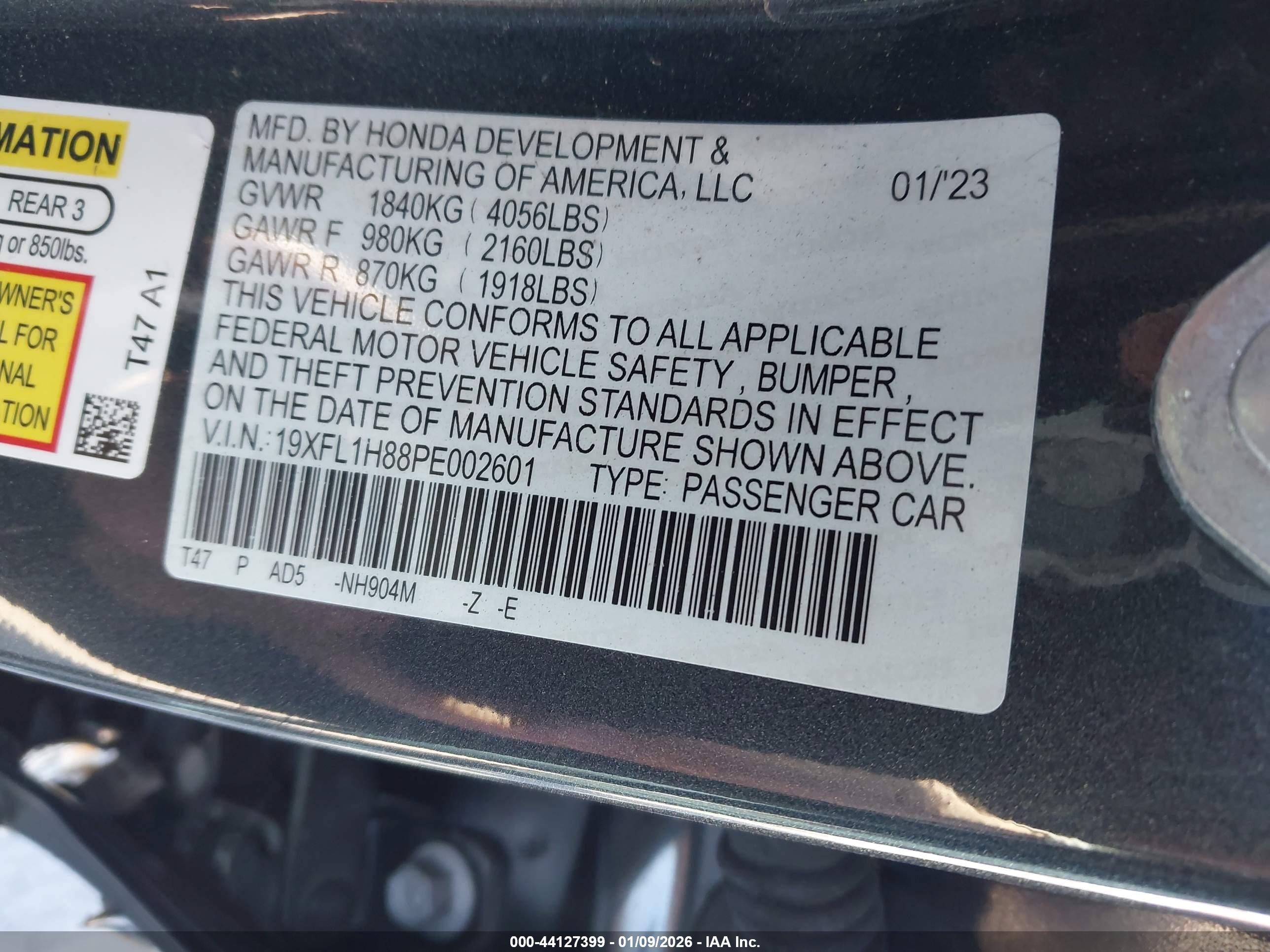 HONDA CIVIC image 9