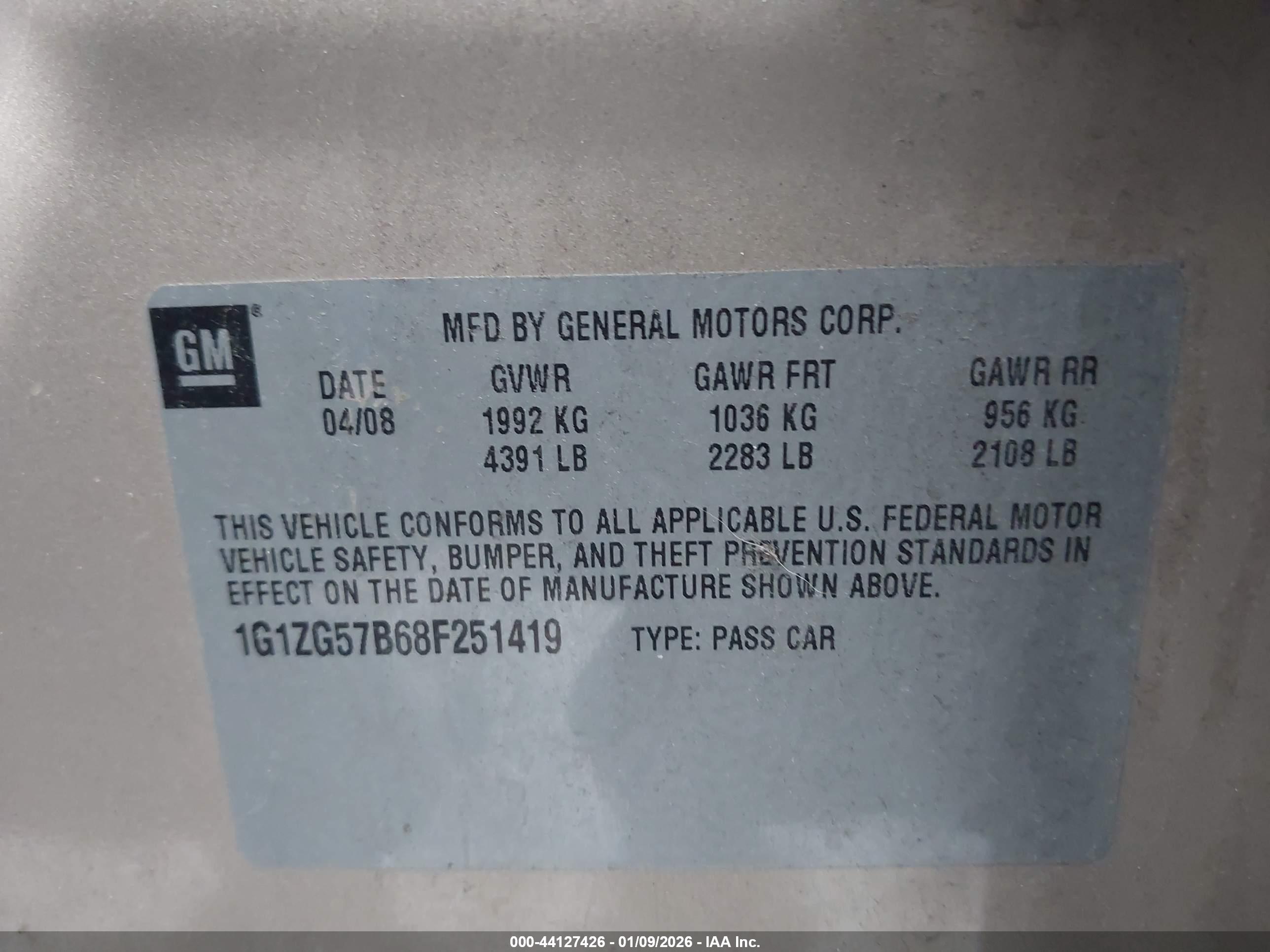 CHEVROLET MALIBU image 9