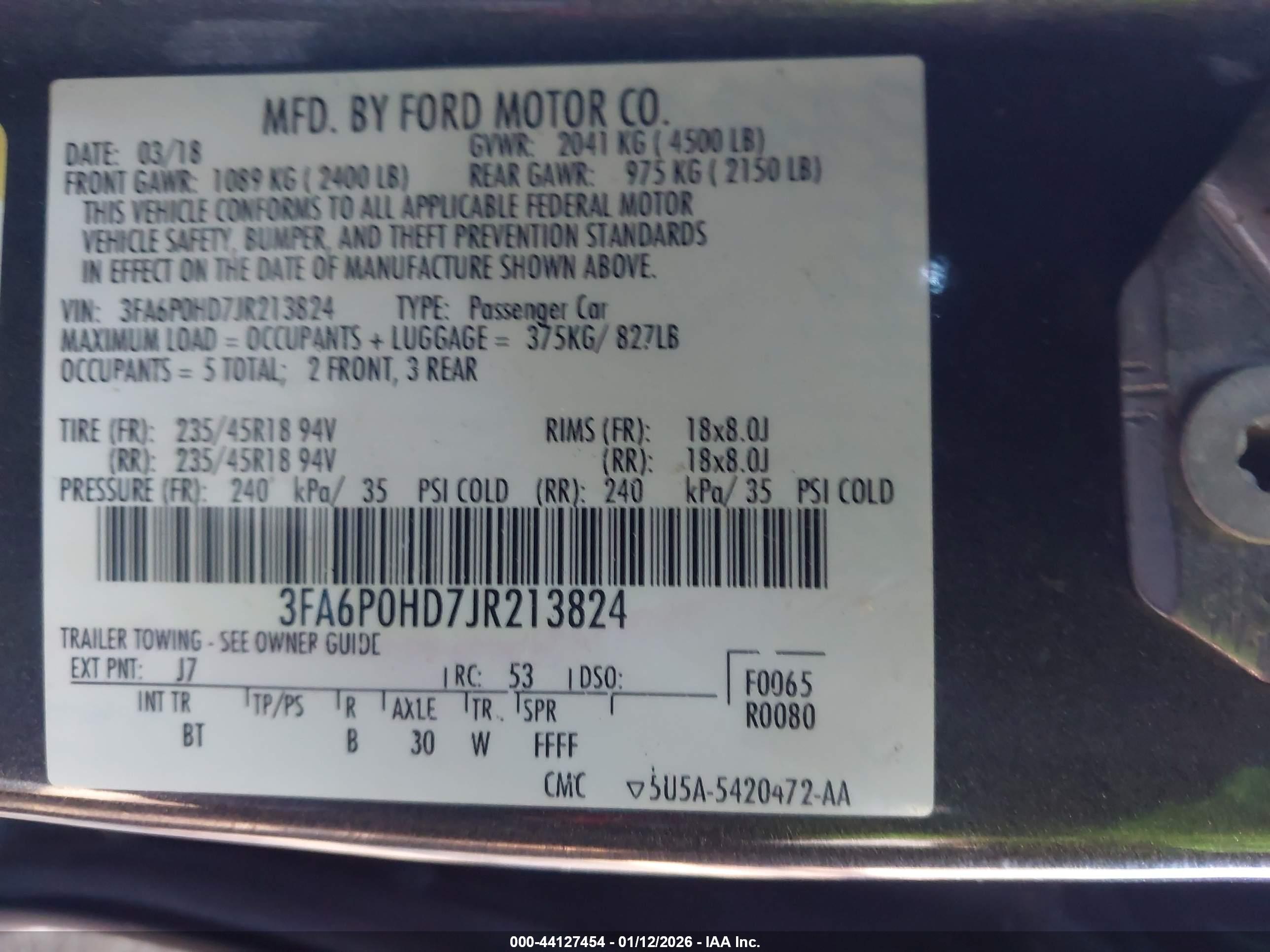 FORD FUSION image 9