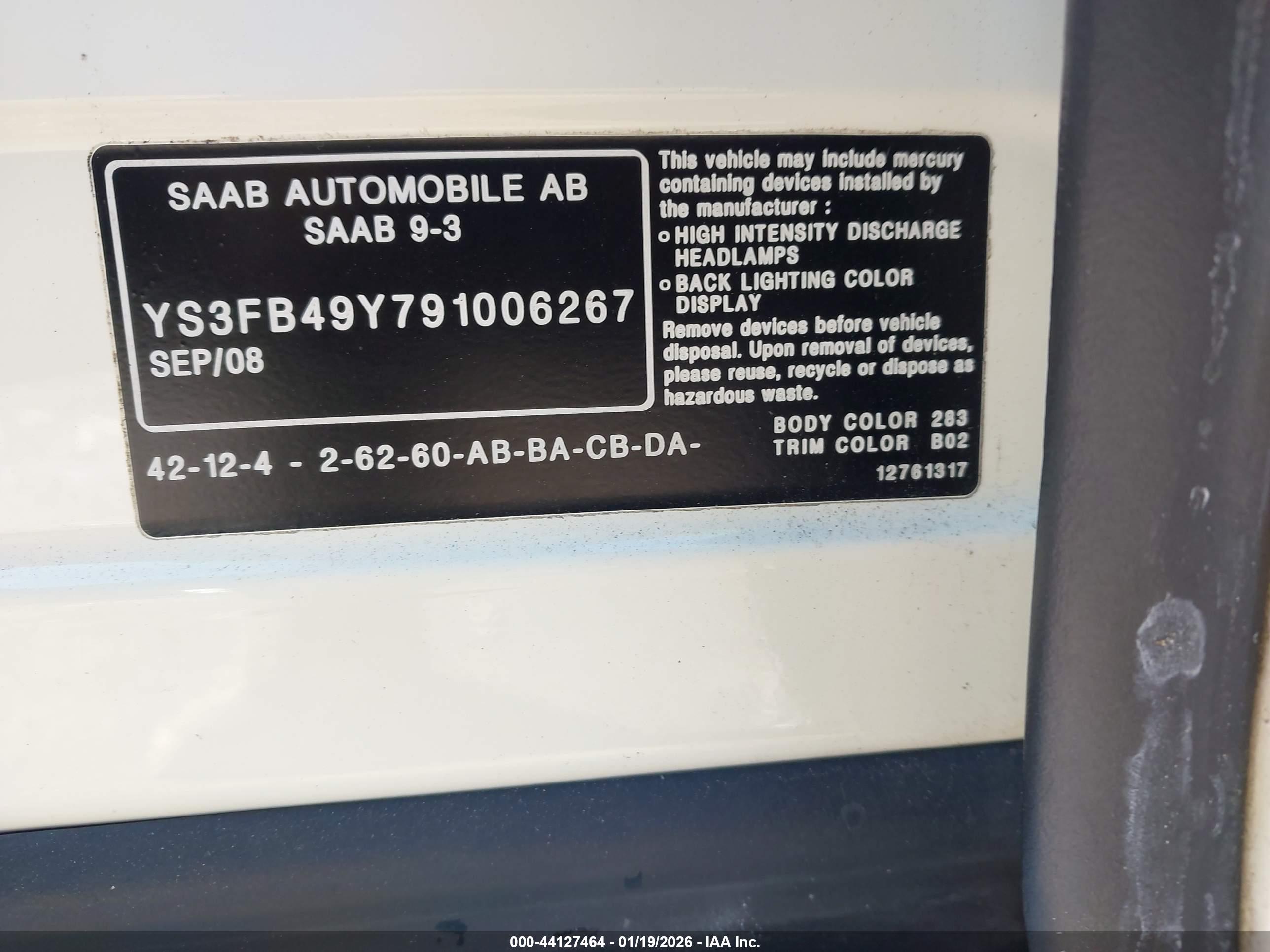 SAAB 9-3 image 9