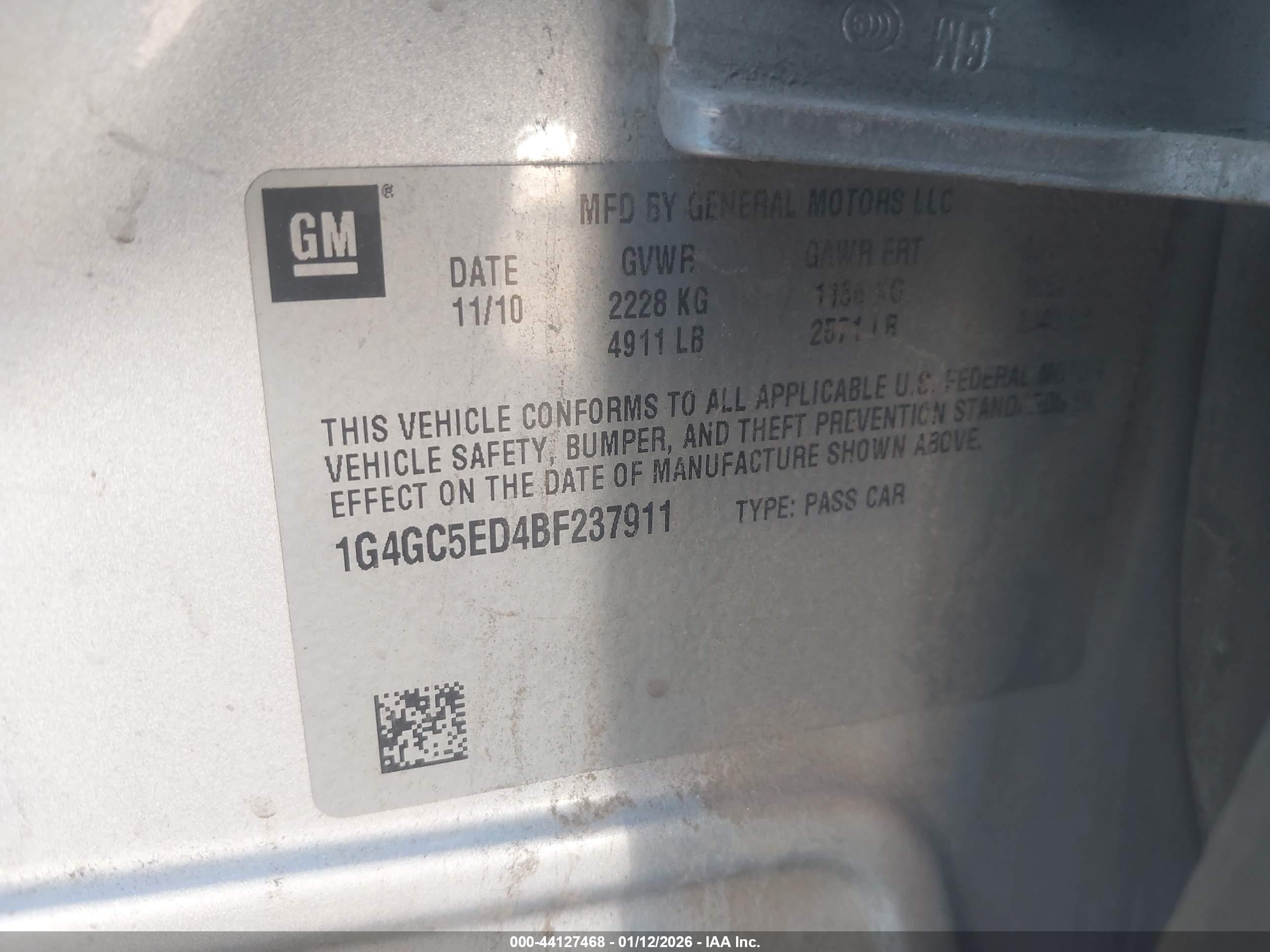BUICK LACROSSE image 9