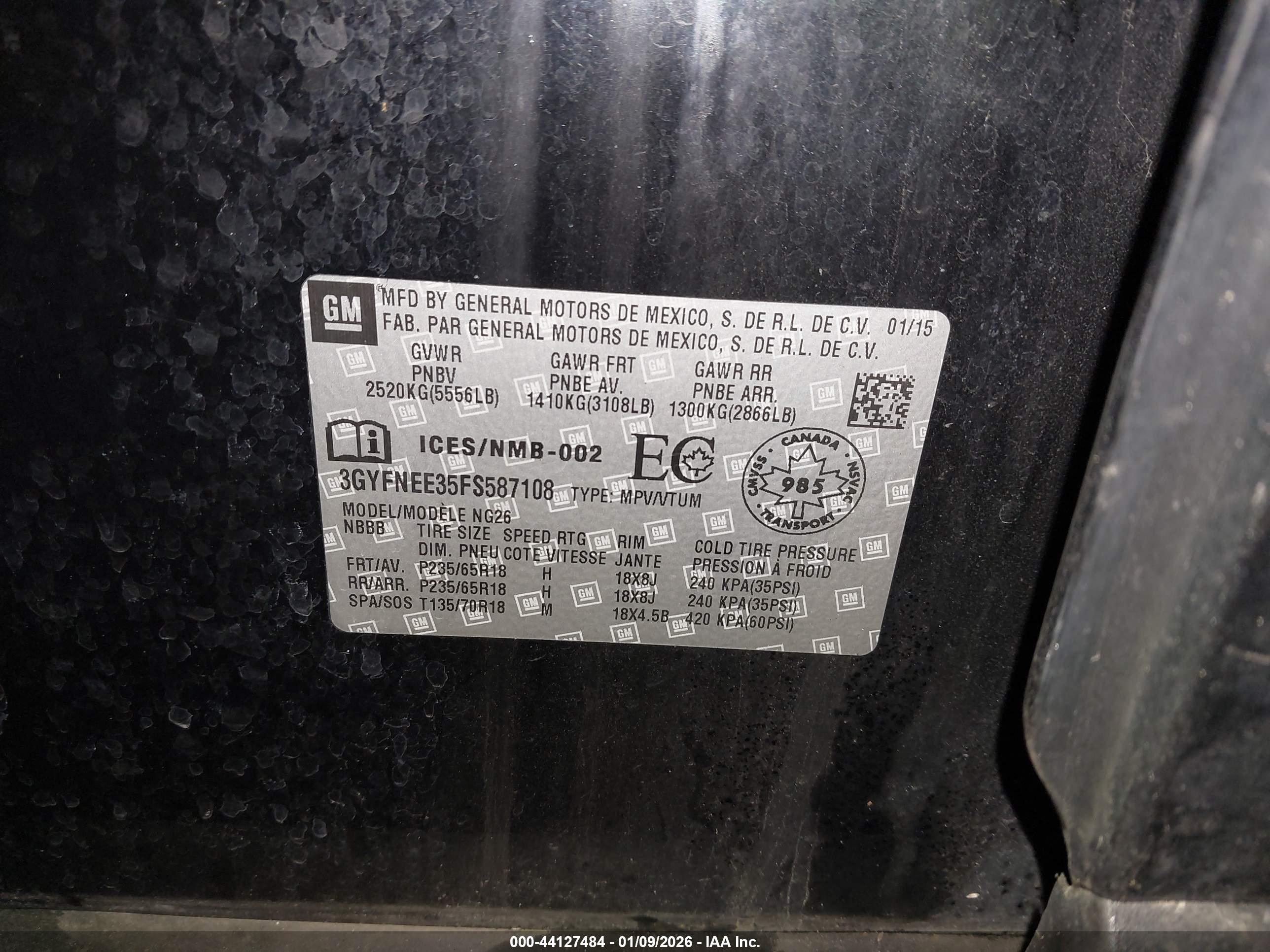 CADILLAC SRX image 9