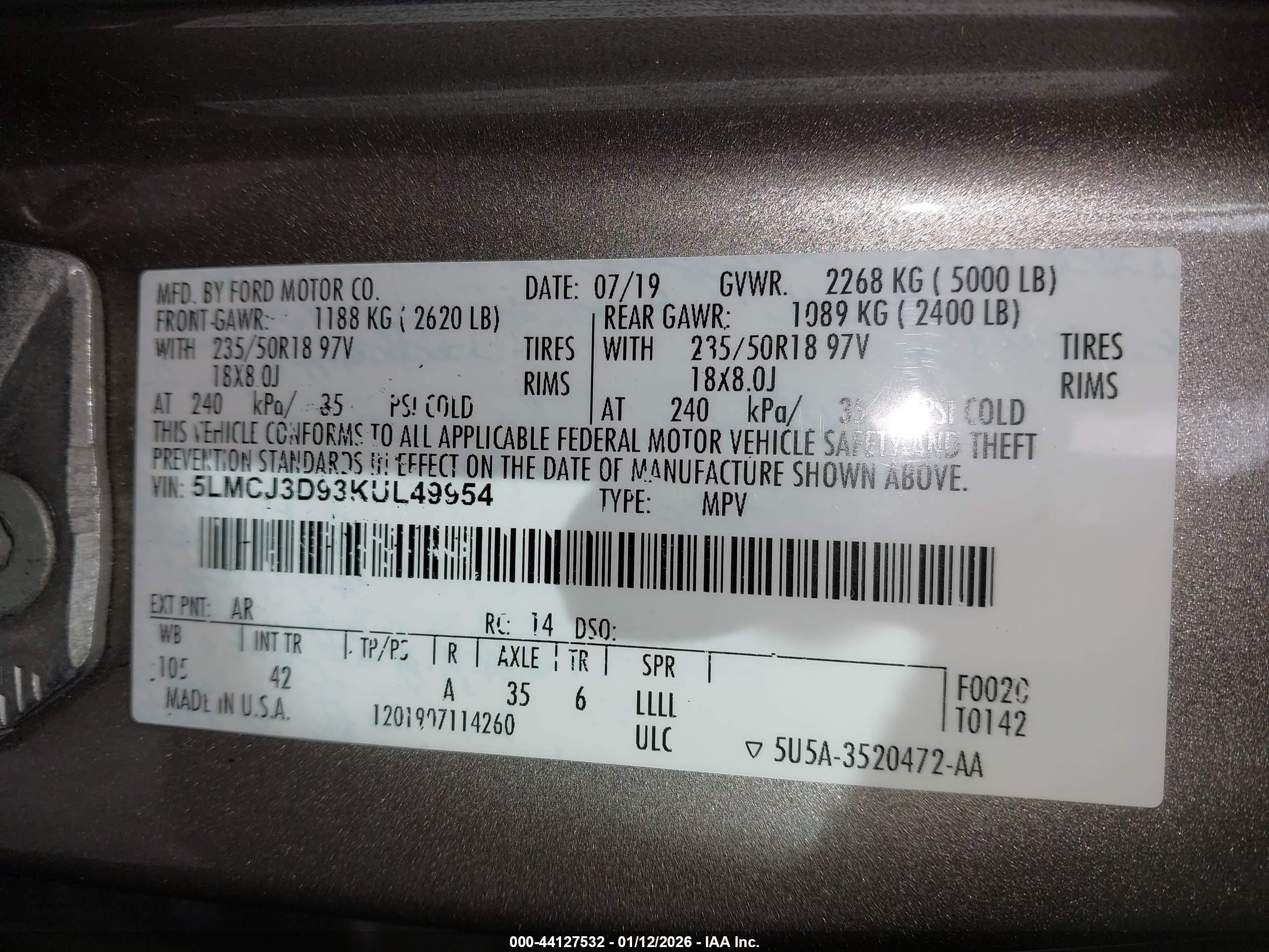 LINCOLN MKC image 9