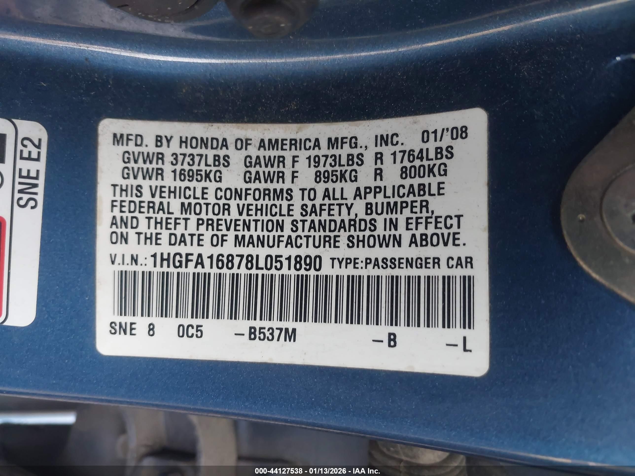 HONDA CIVIC image 9