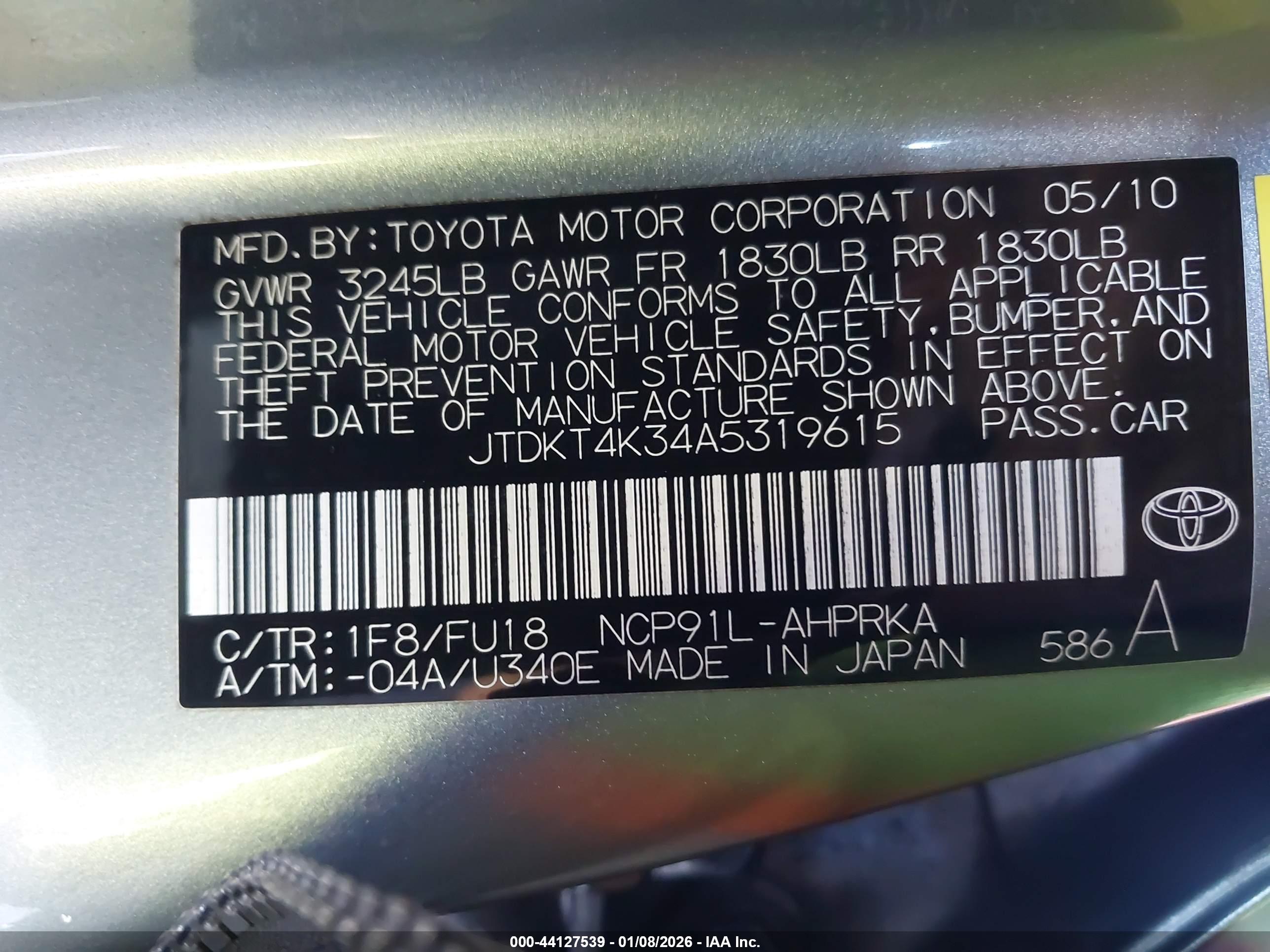TOYOTA YARIS image 9