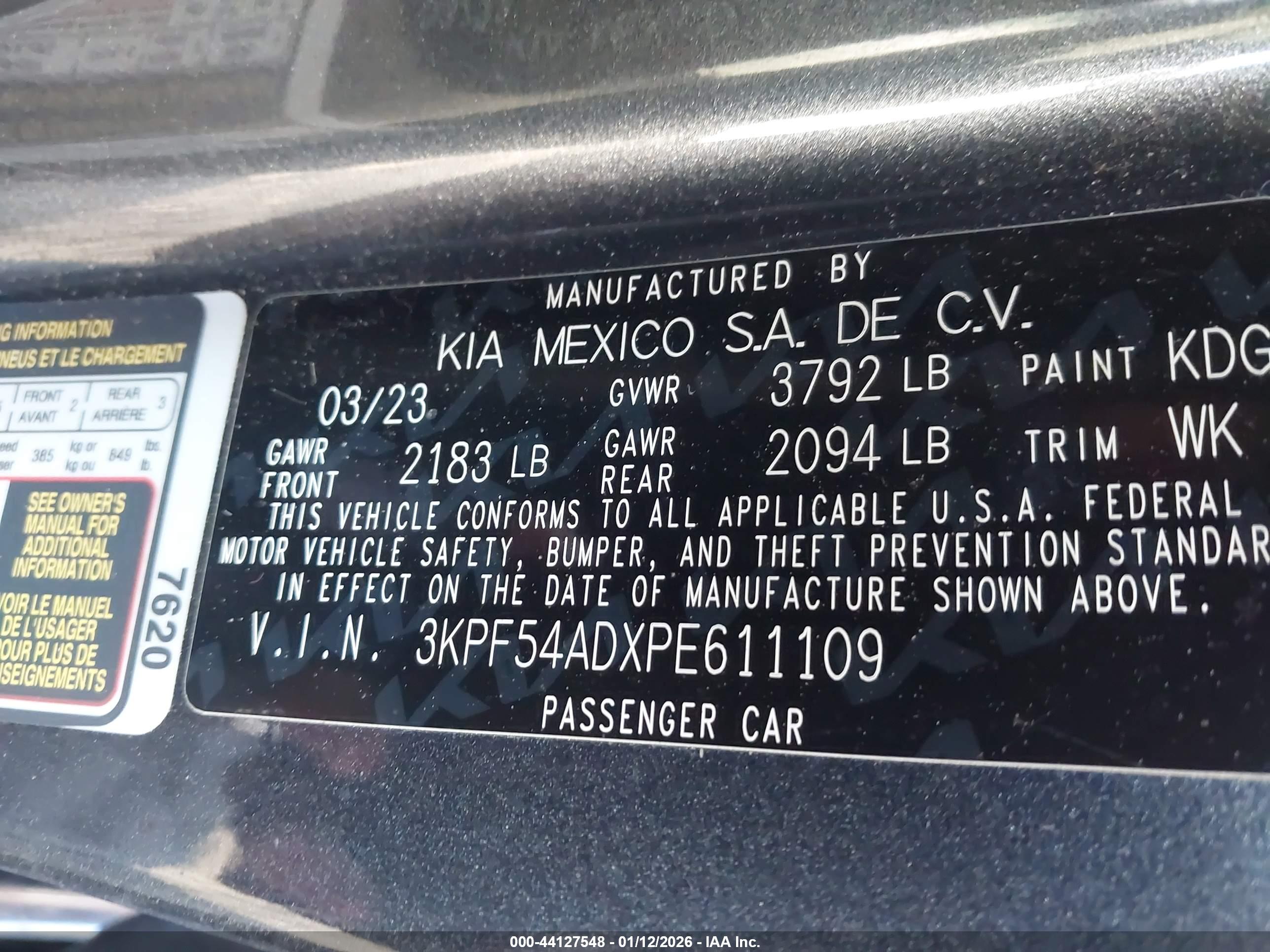 KIA FORTE image 9