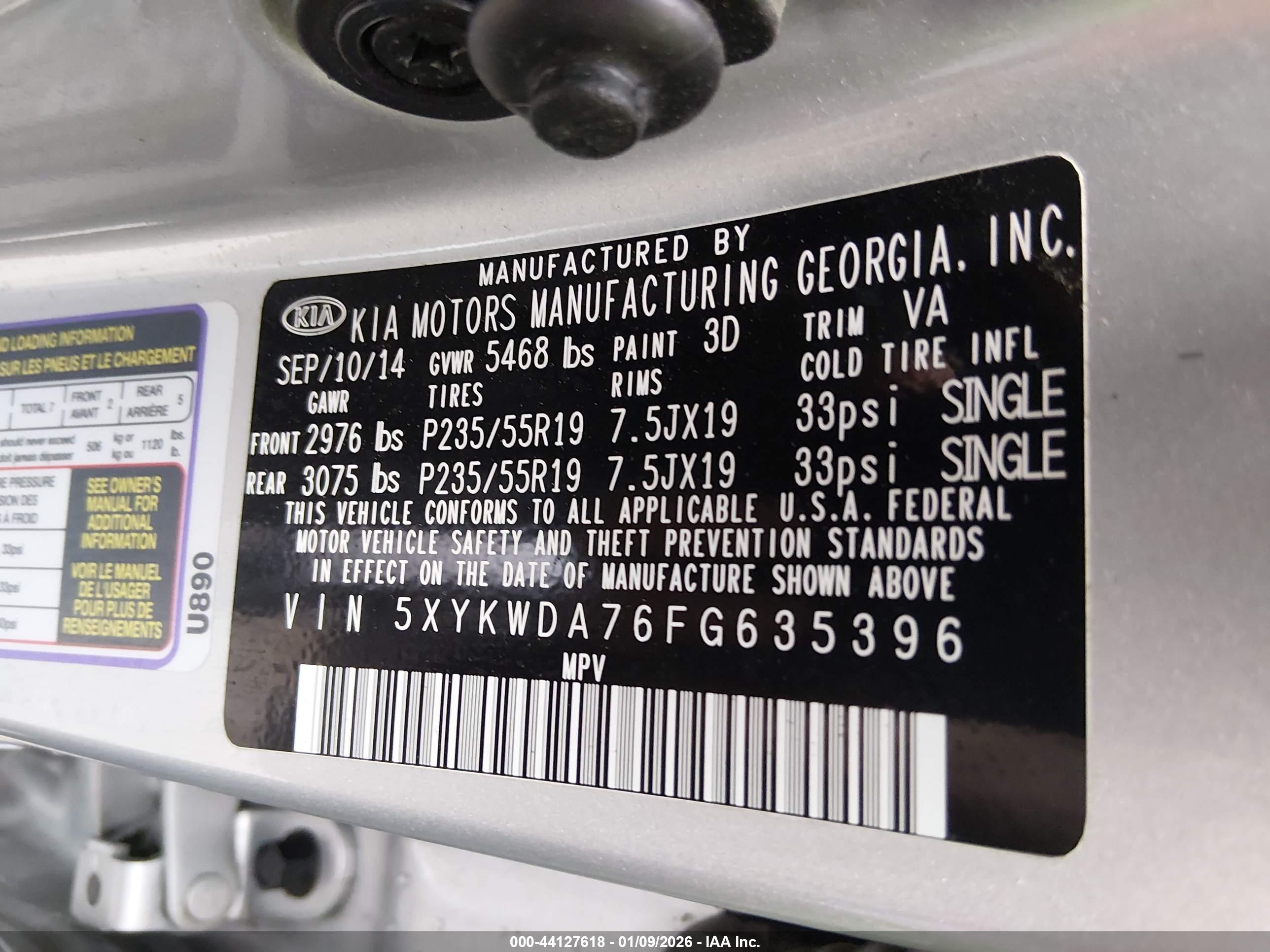 KIA SORENTO image 9