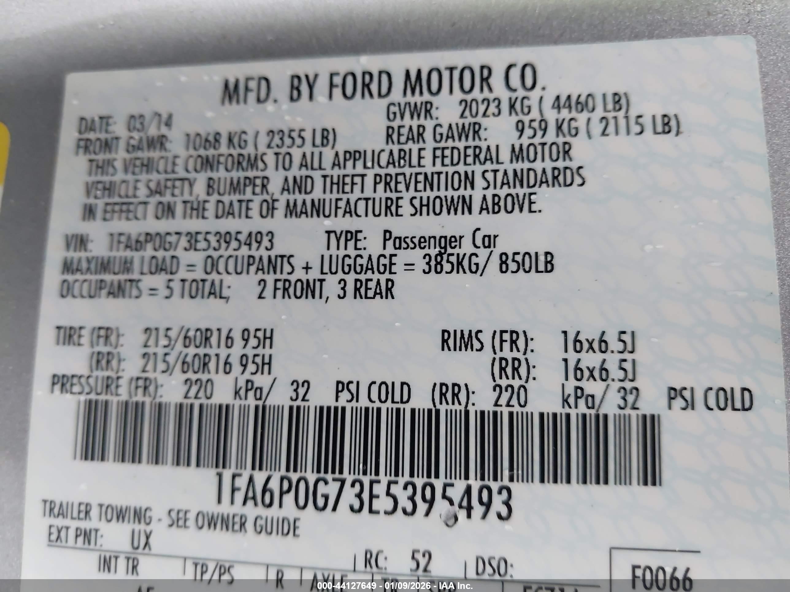 FORD FUSION image 9