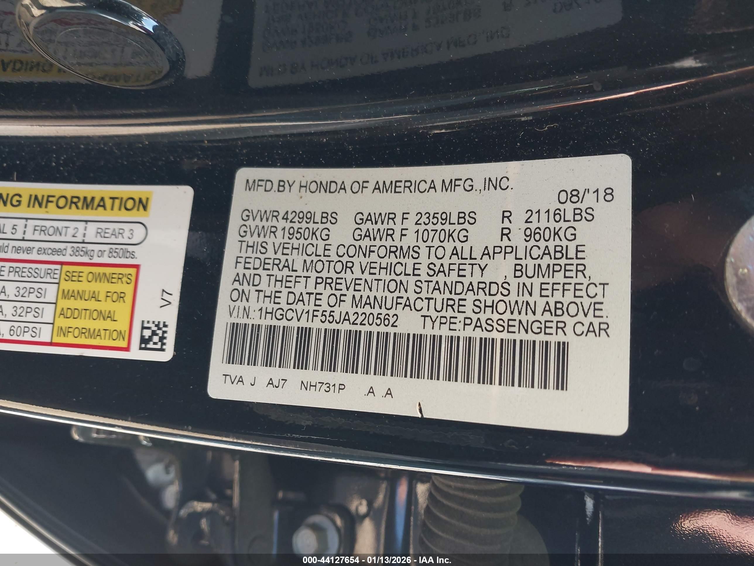 HONDA ACCORD image 9