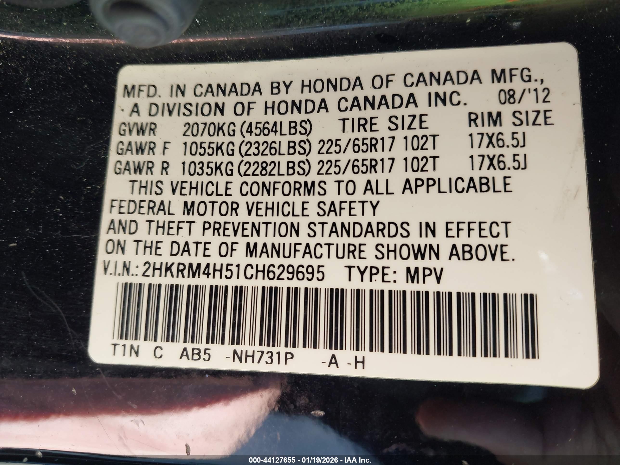 HONDA CR-V image 9