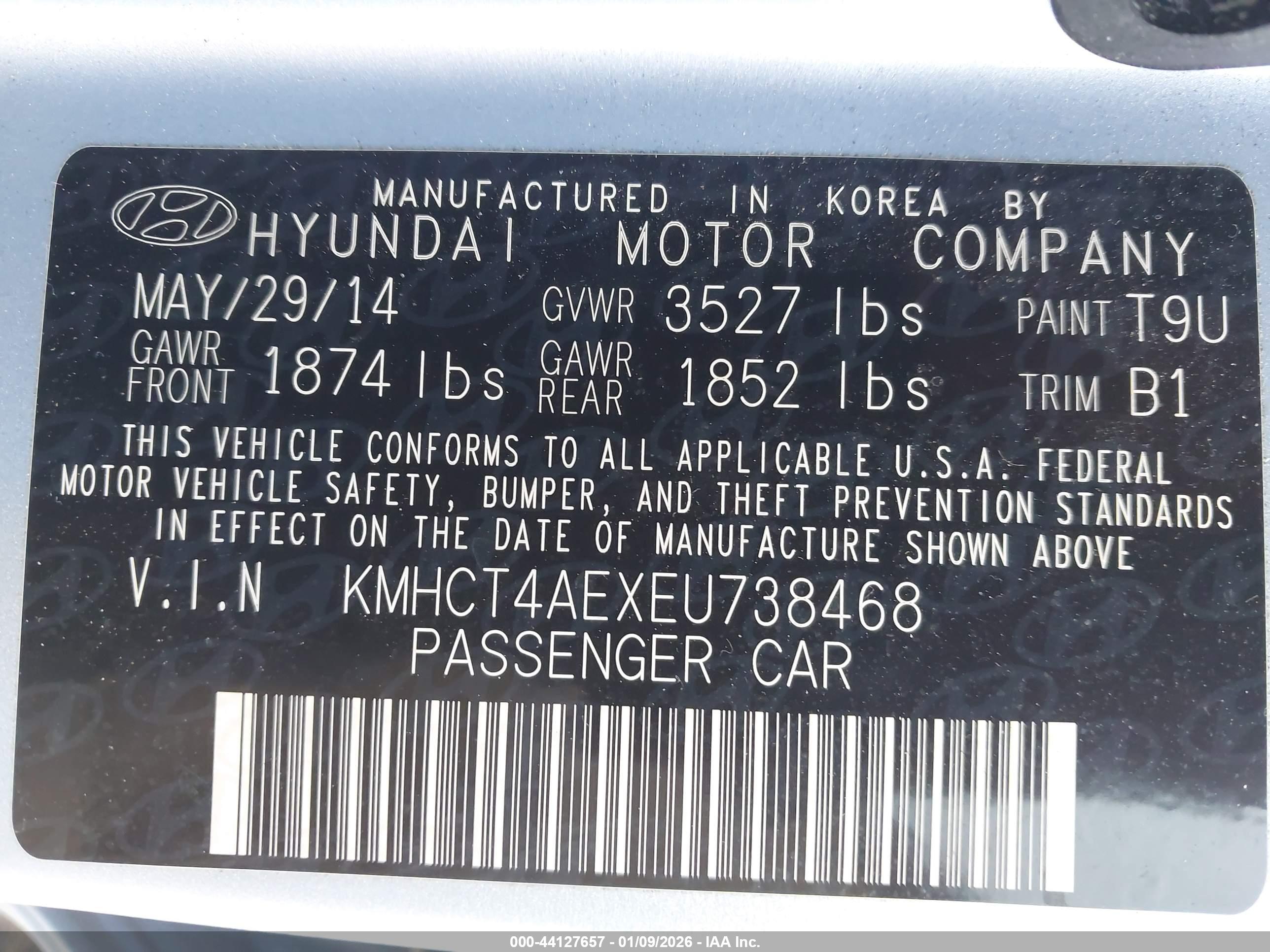 HYUNDAI ACCENT image 9