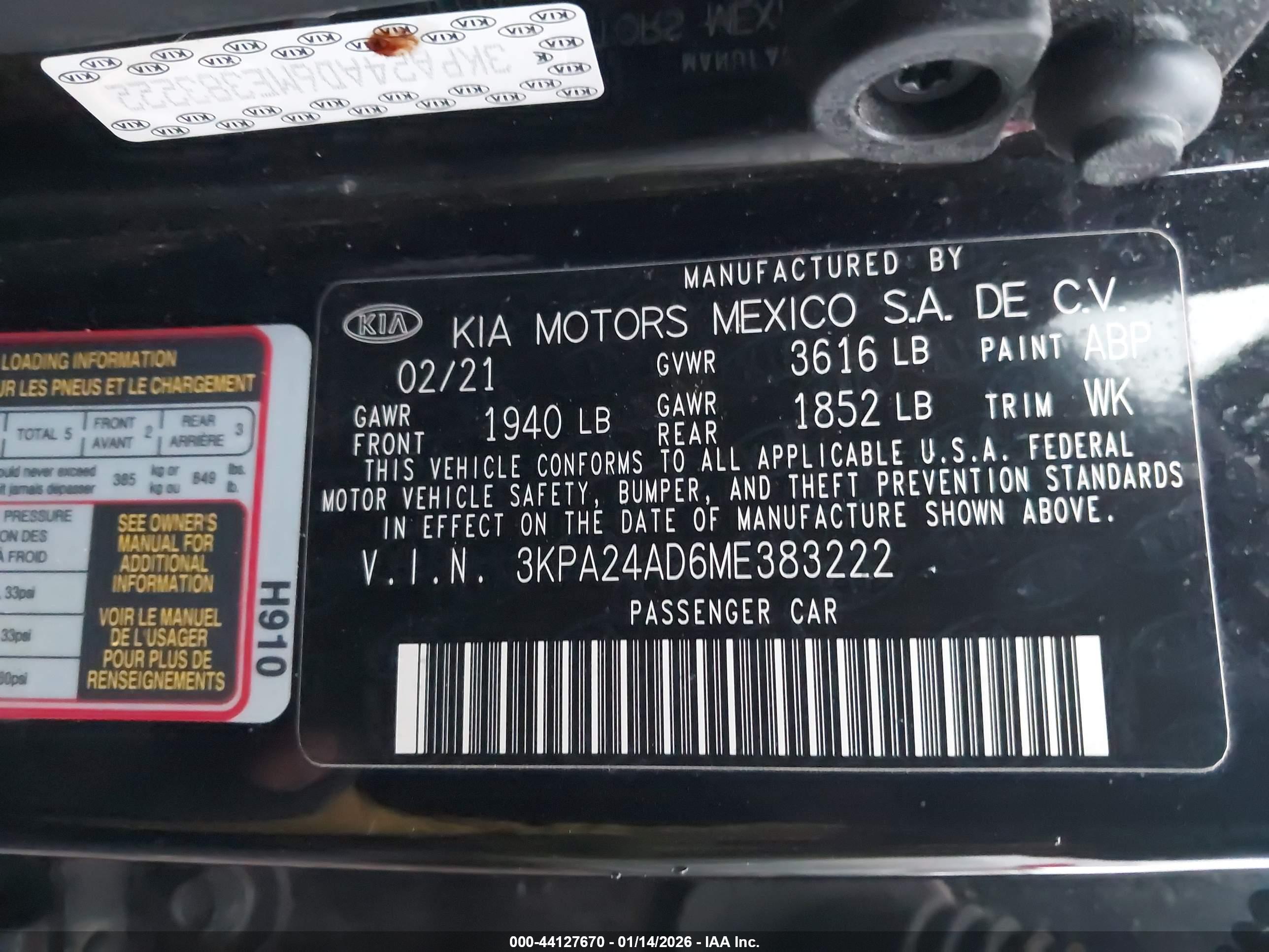 KIA RIO image 9