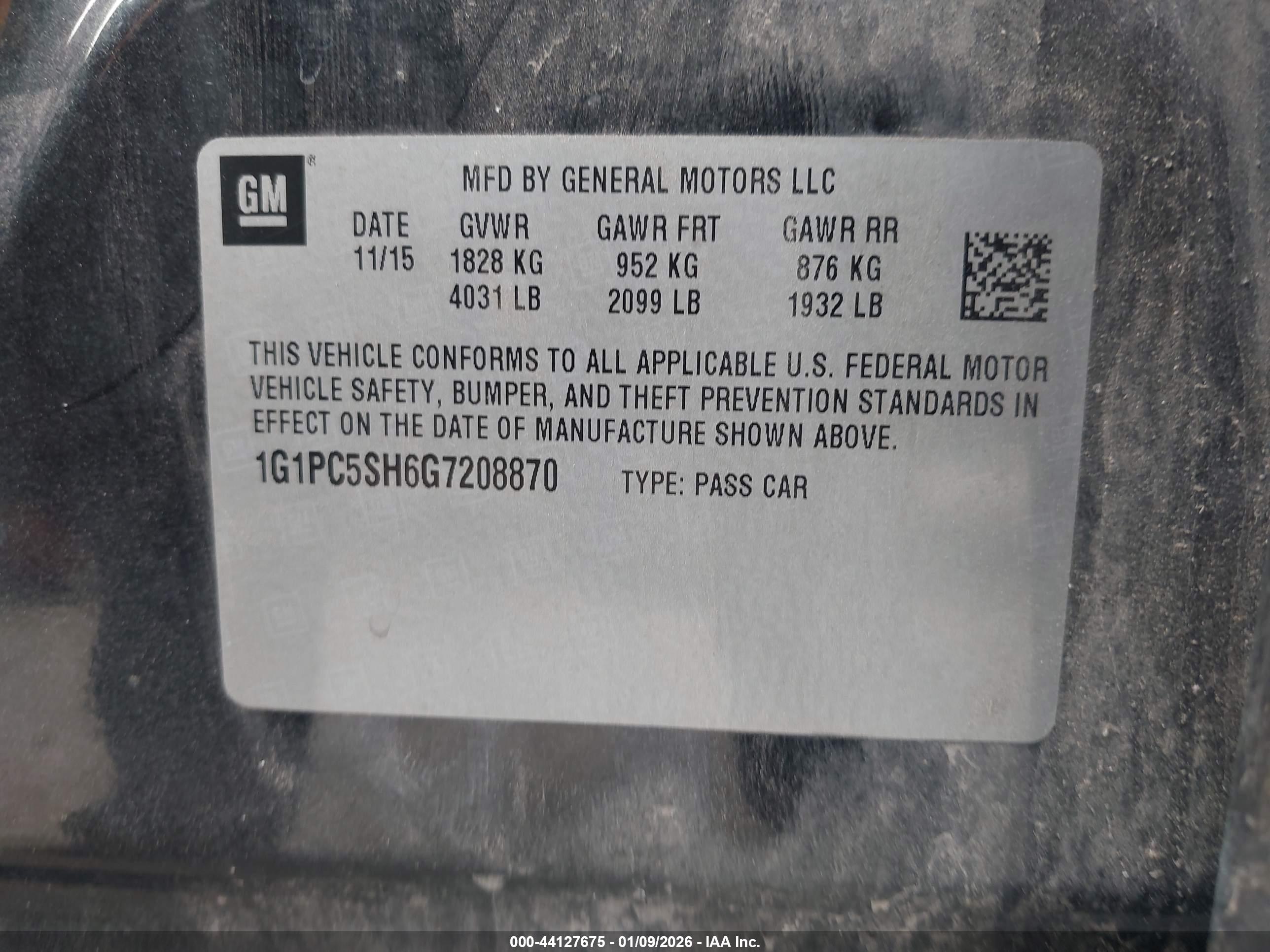 CHEVROLET CRUZE image 9