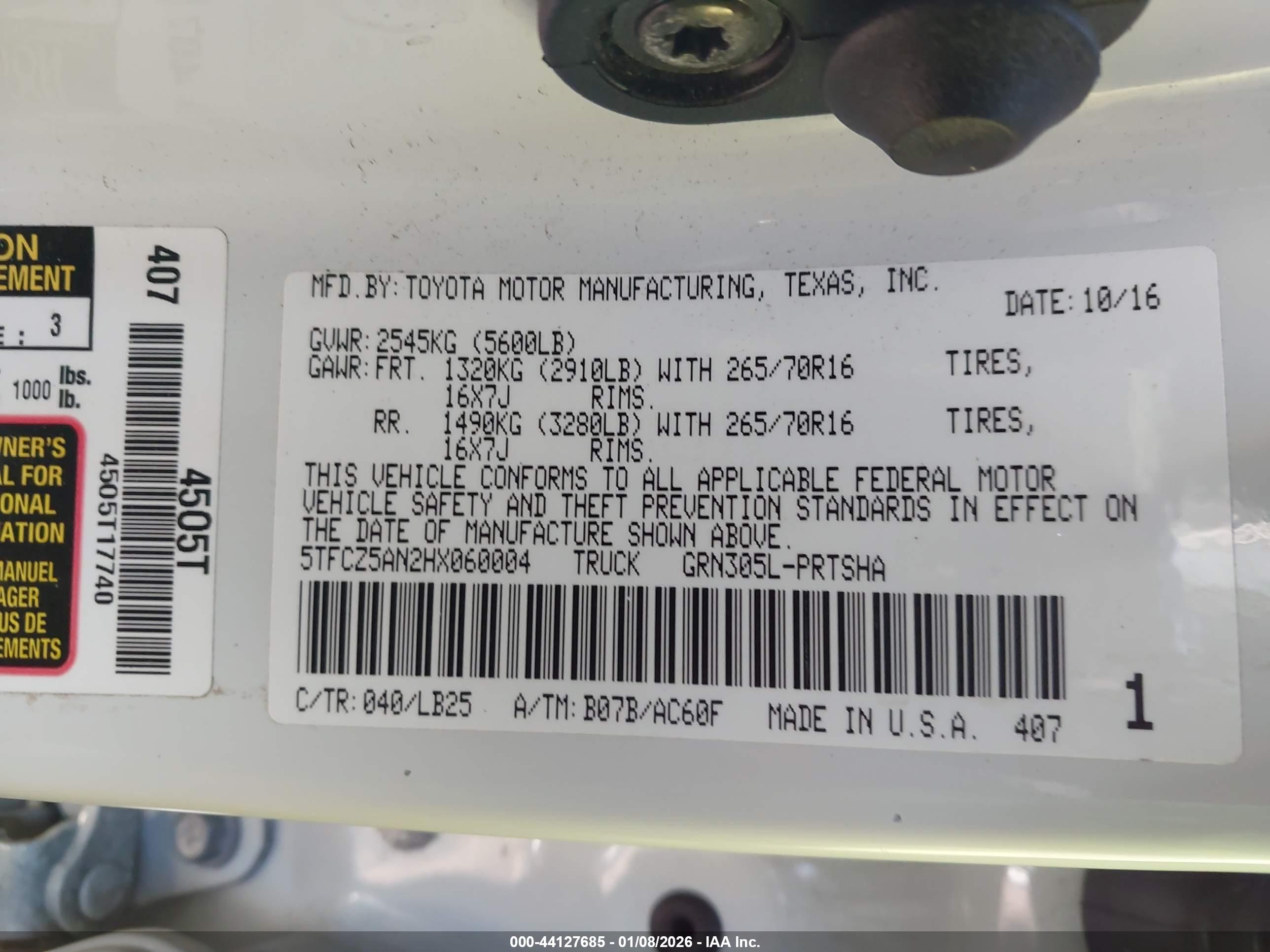 TOYOTA TACOMA image 9