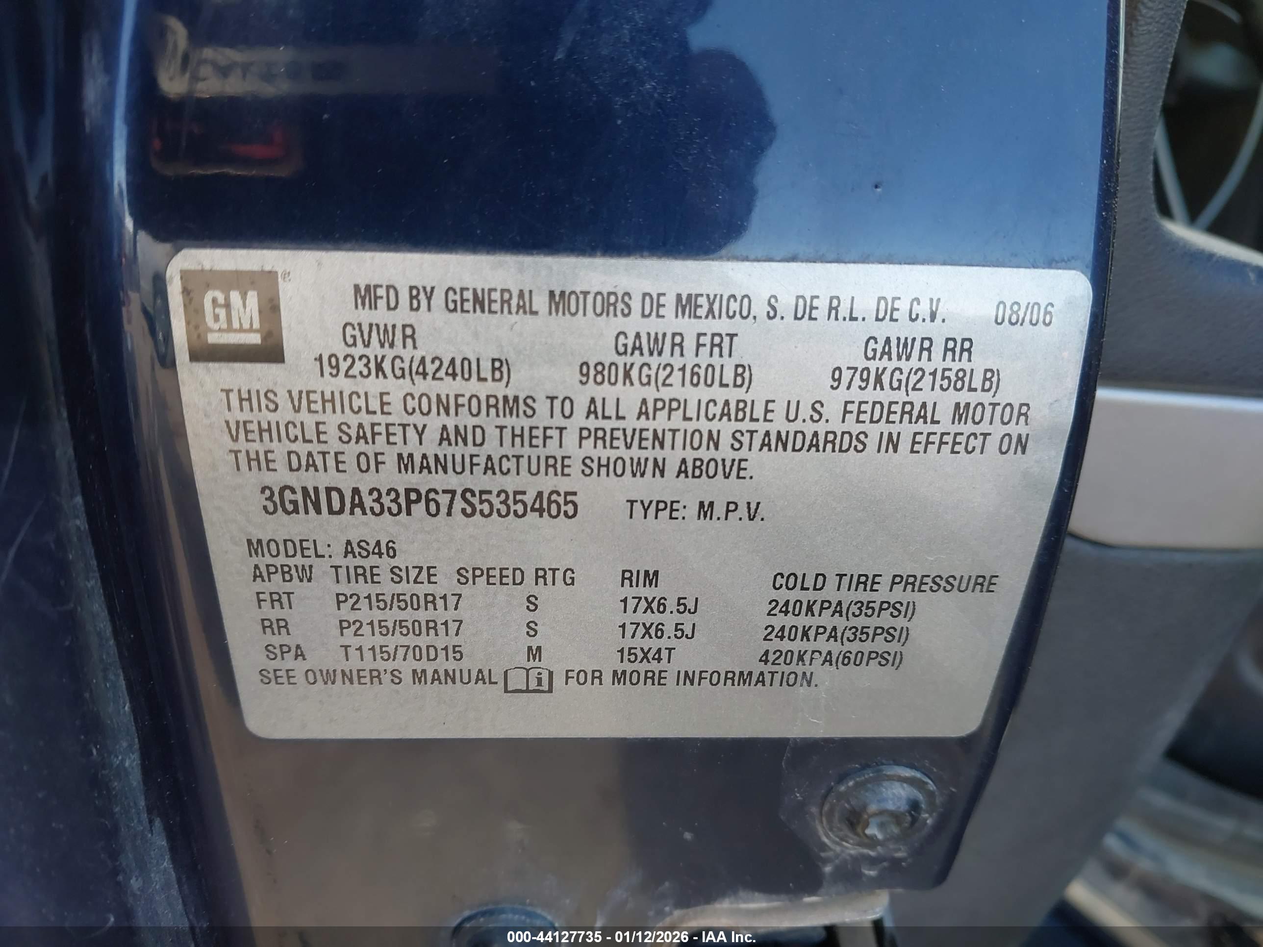 CHEVROLET HHR image 9