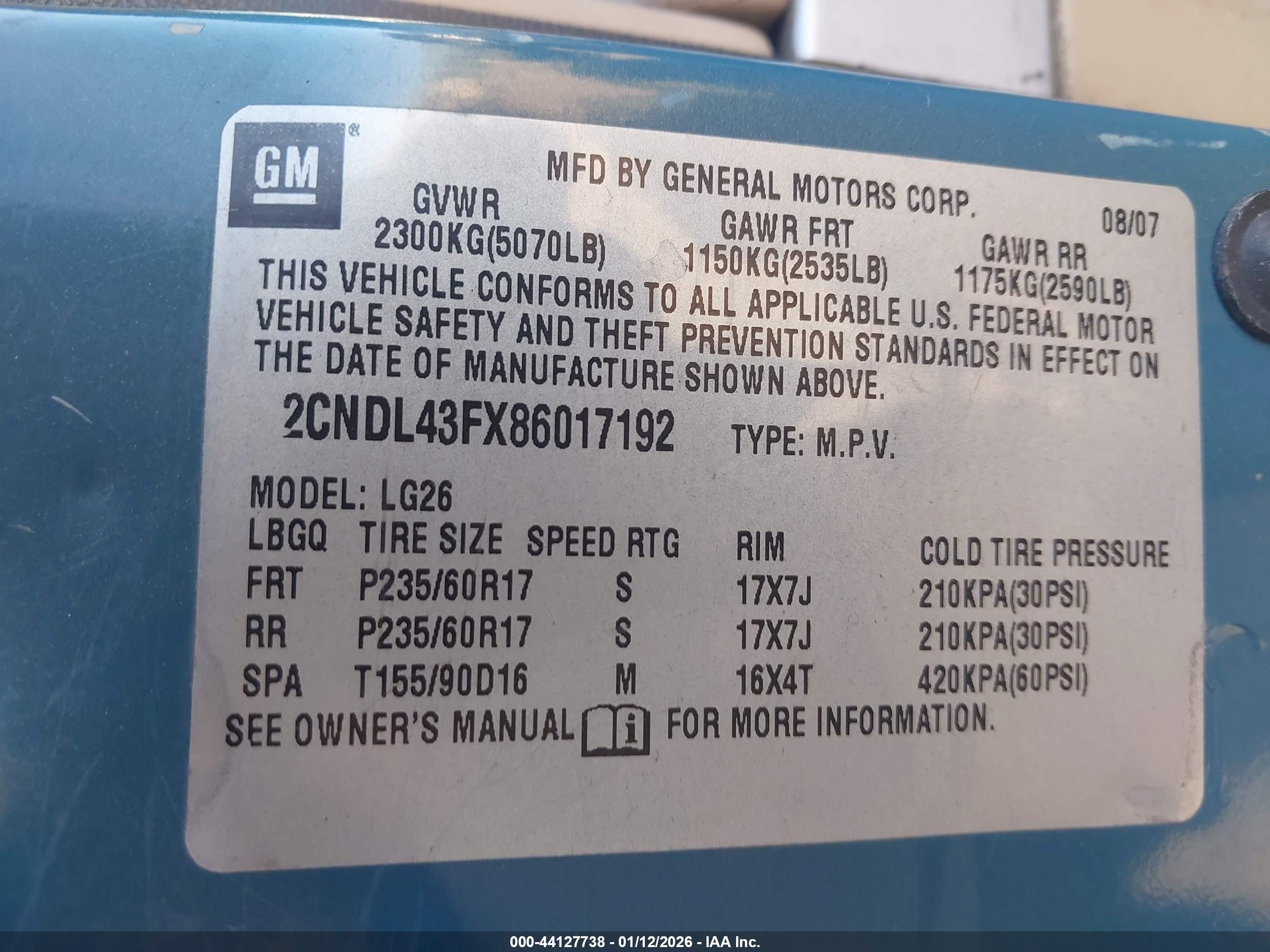 CHEVROLET EQUINOX image 9