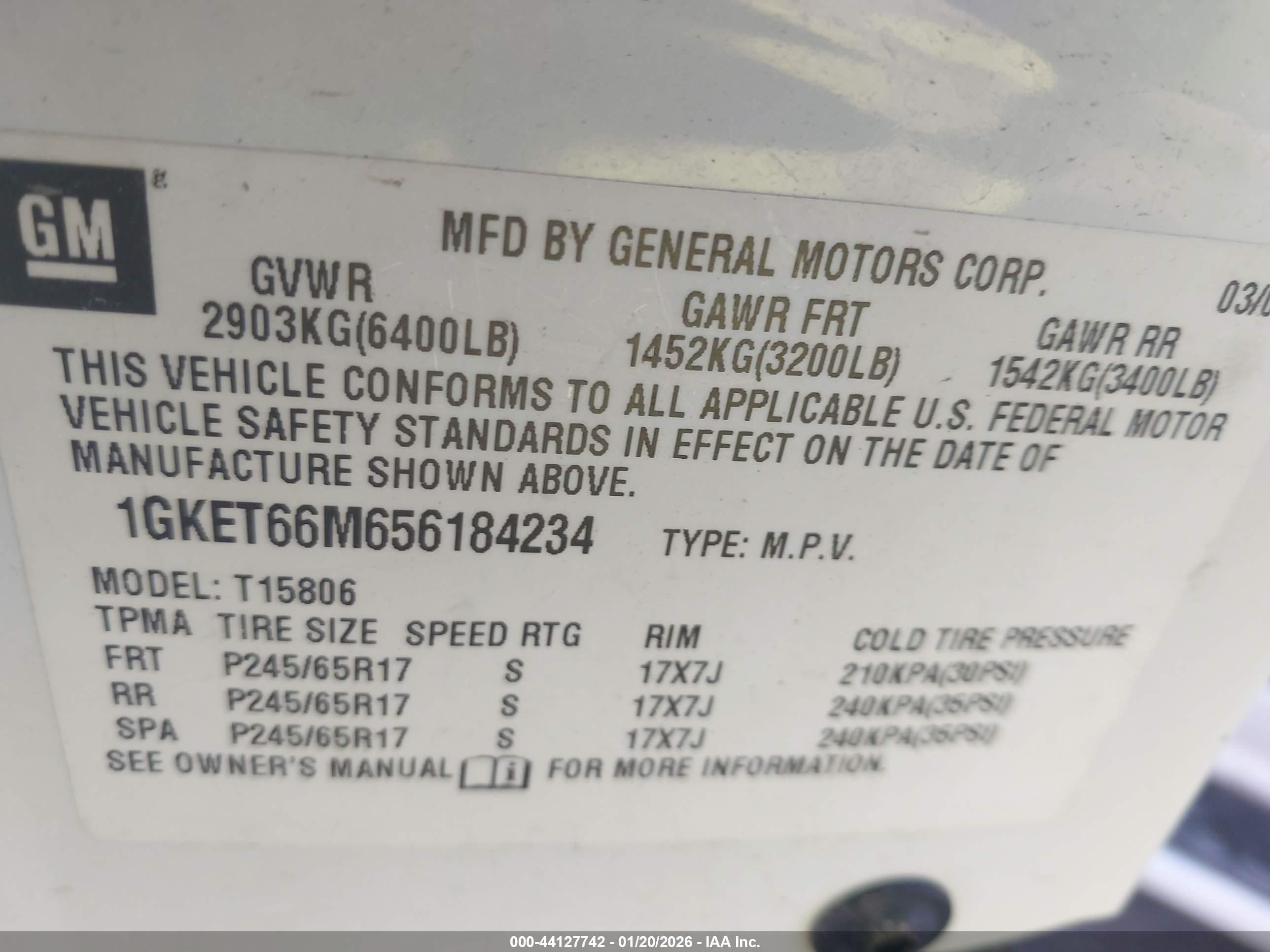 GMC ENVOY image 9
