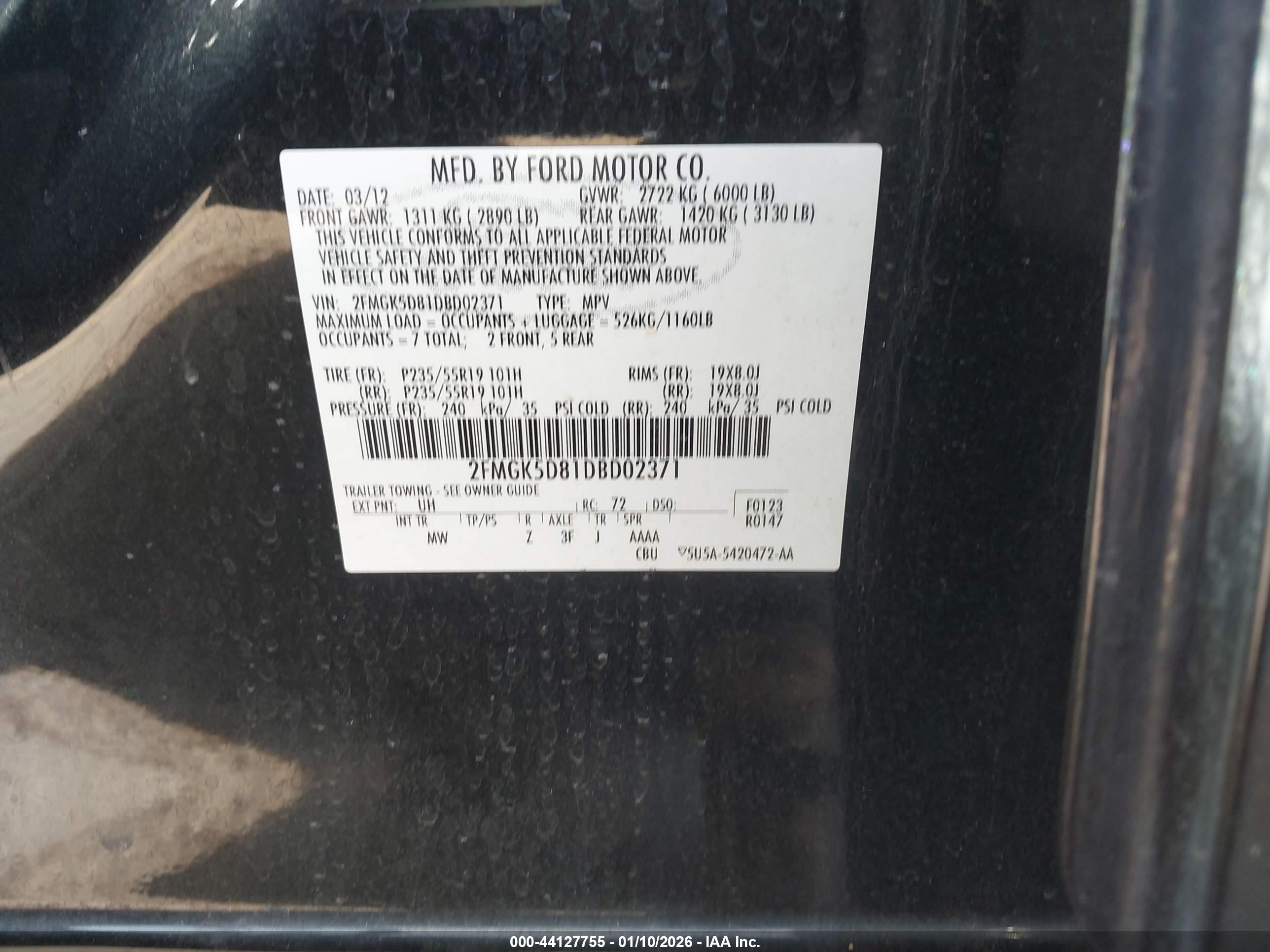 FORD FLEX image 9