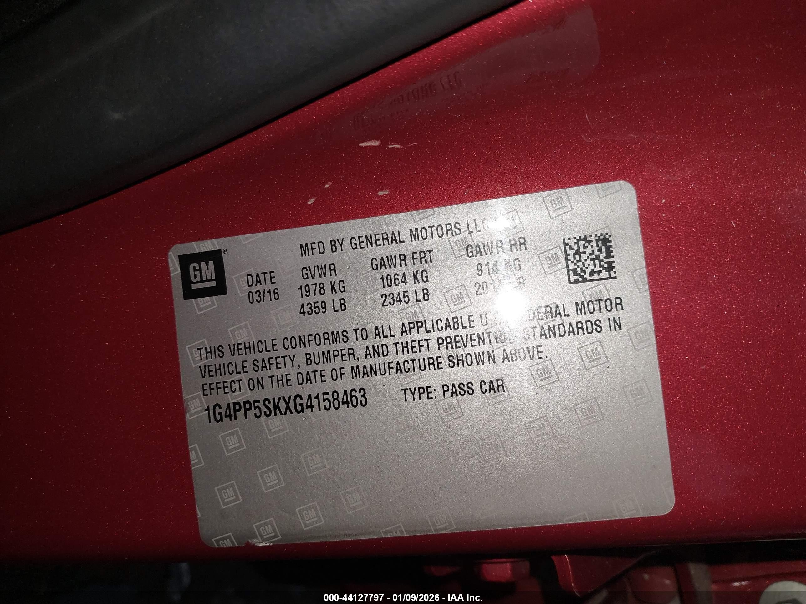 BUICK VERANO image 9