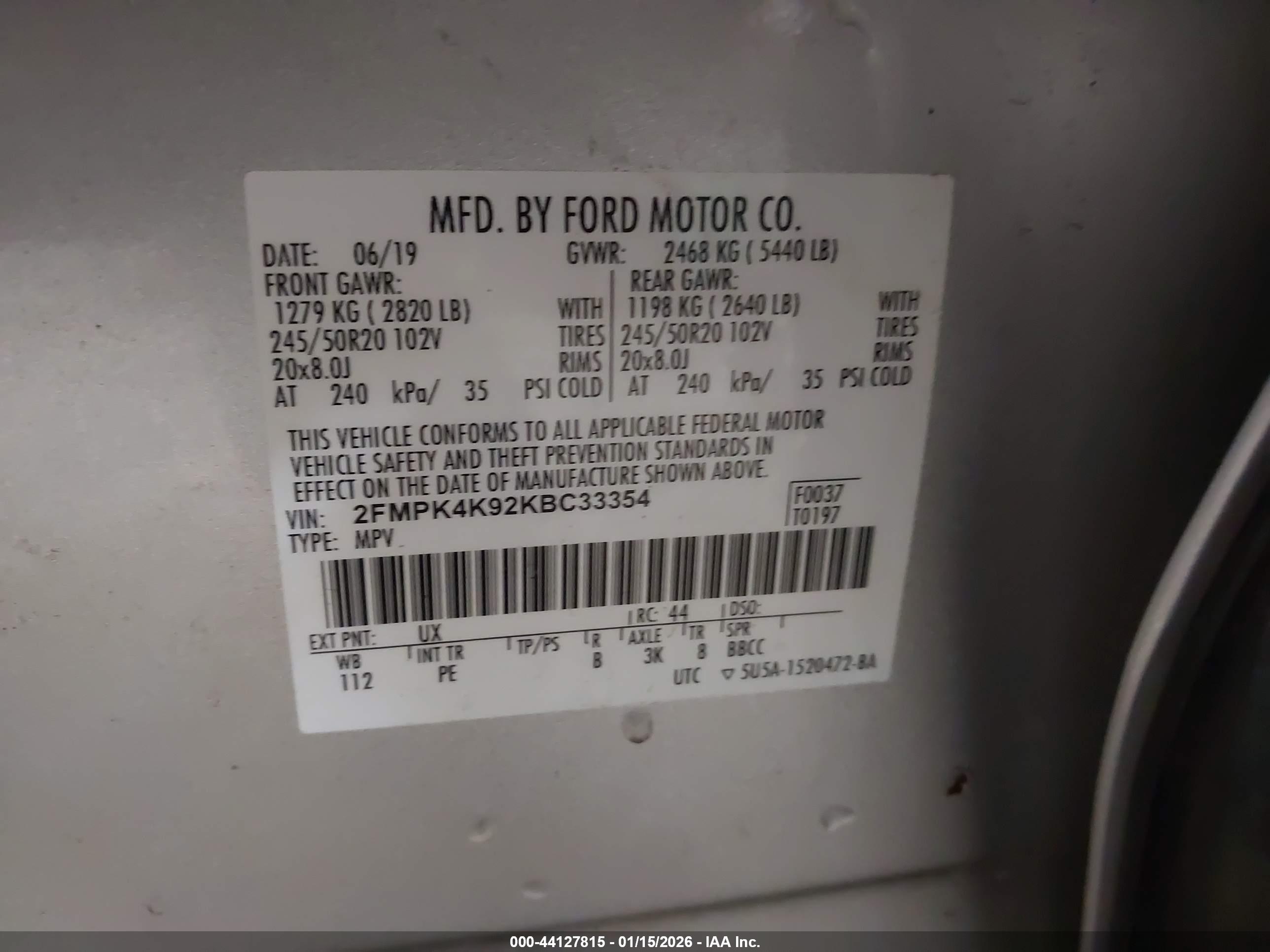FORD EDGE image 9
