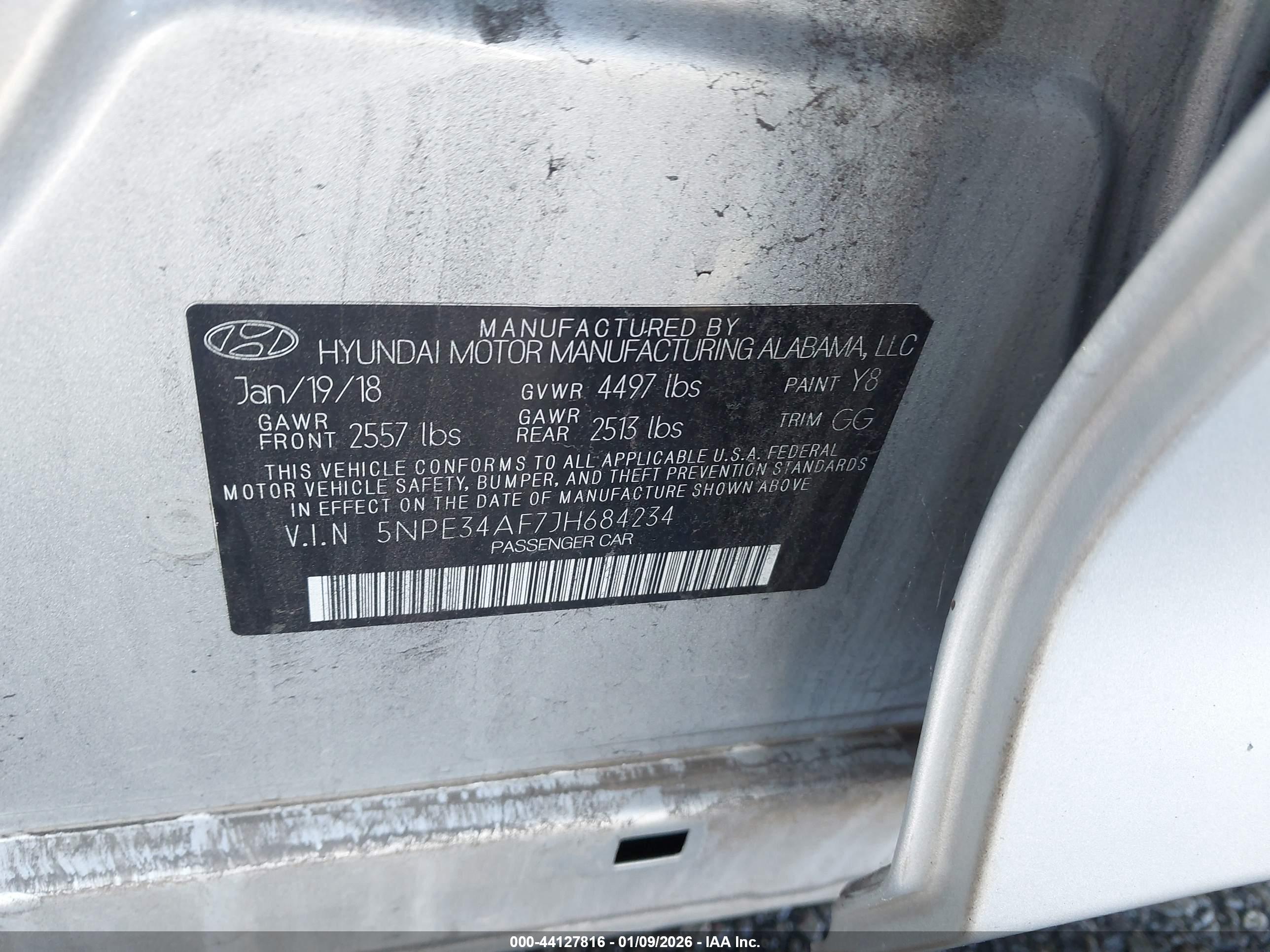 HYUNDAI SONATA image 9