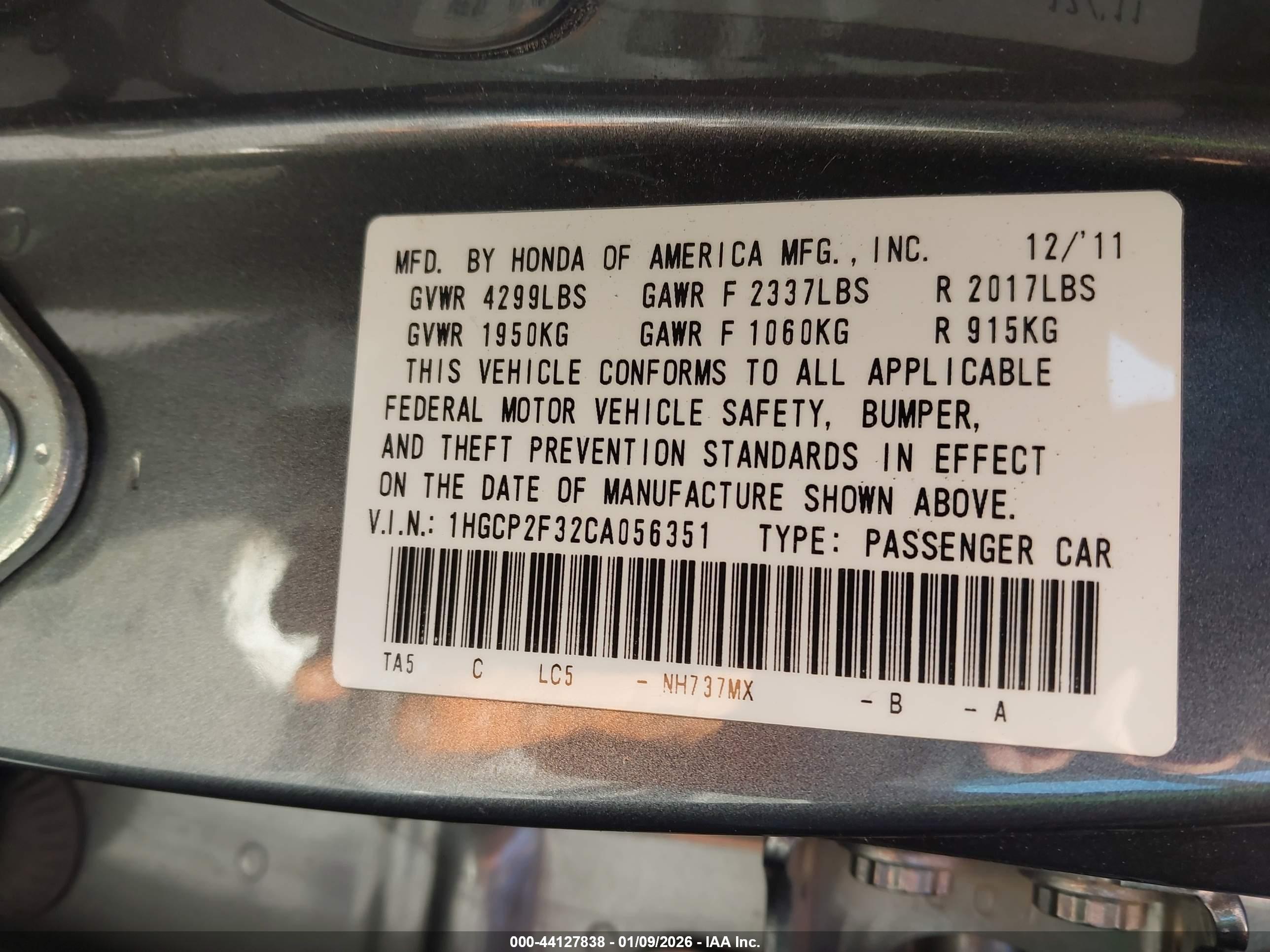 HONDA ACCORD image 9