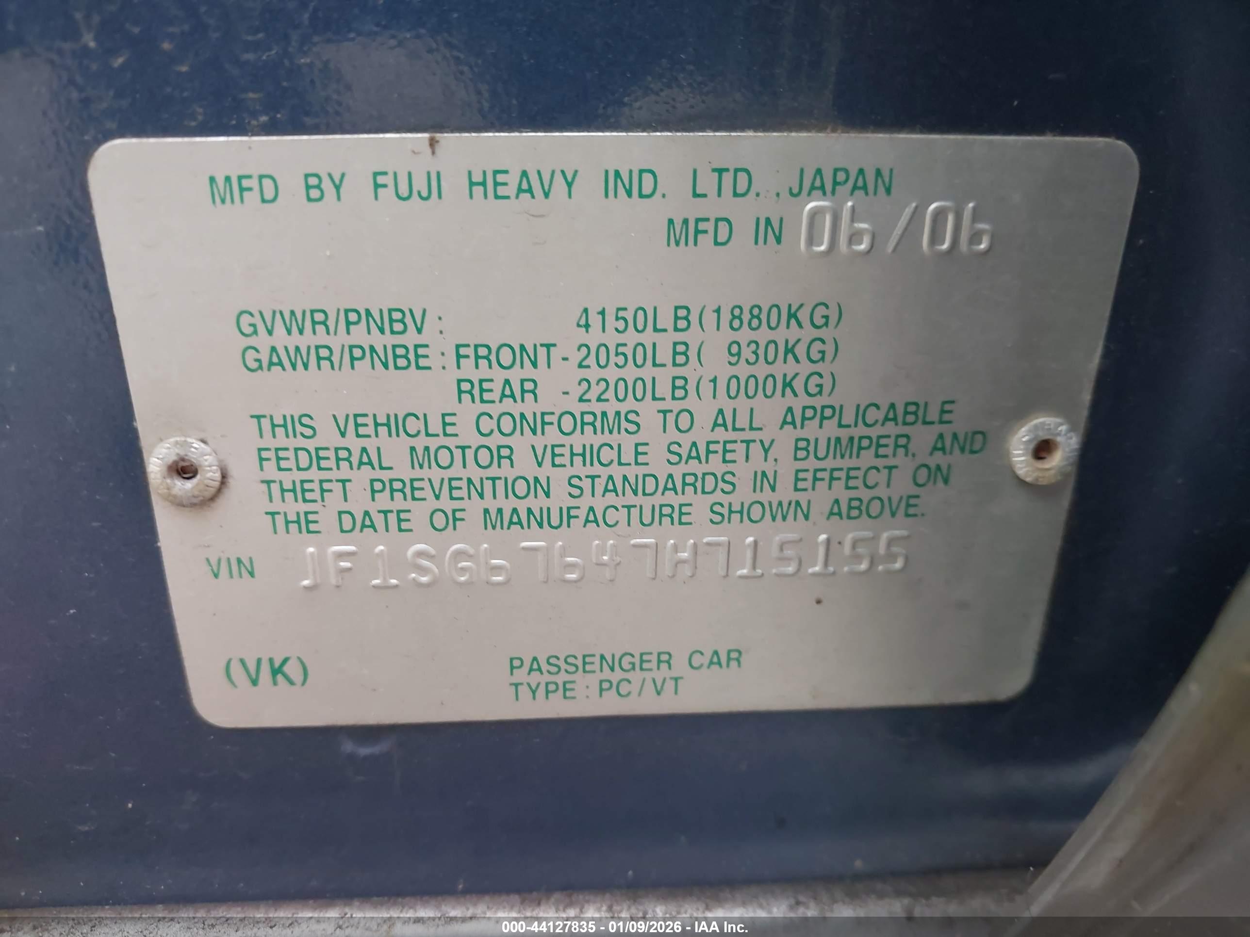 SUBARU FORESTER image 9
