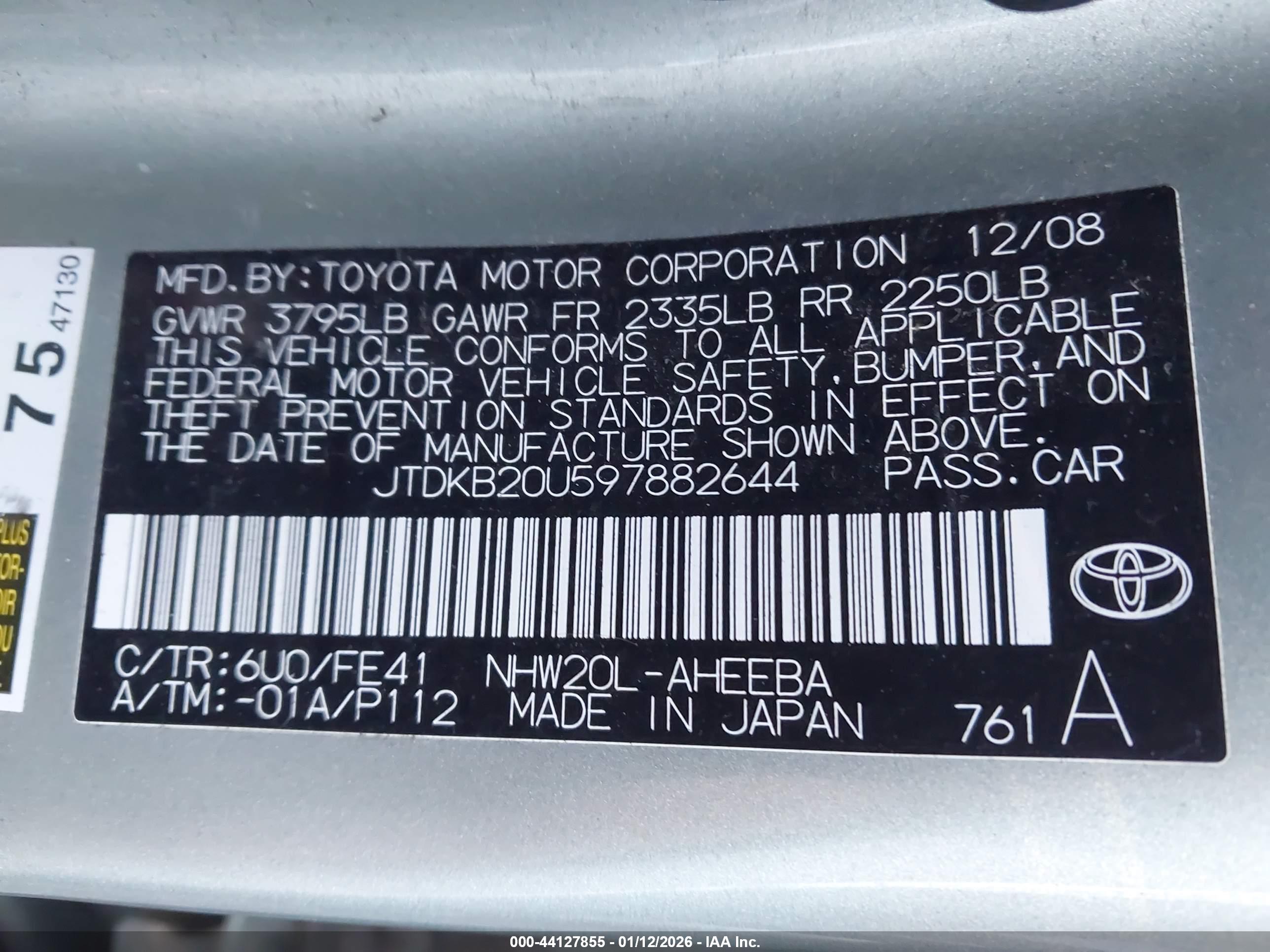 TOYOTA PRIUS image 9