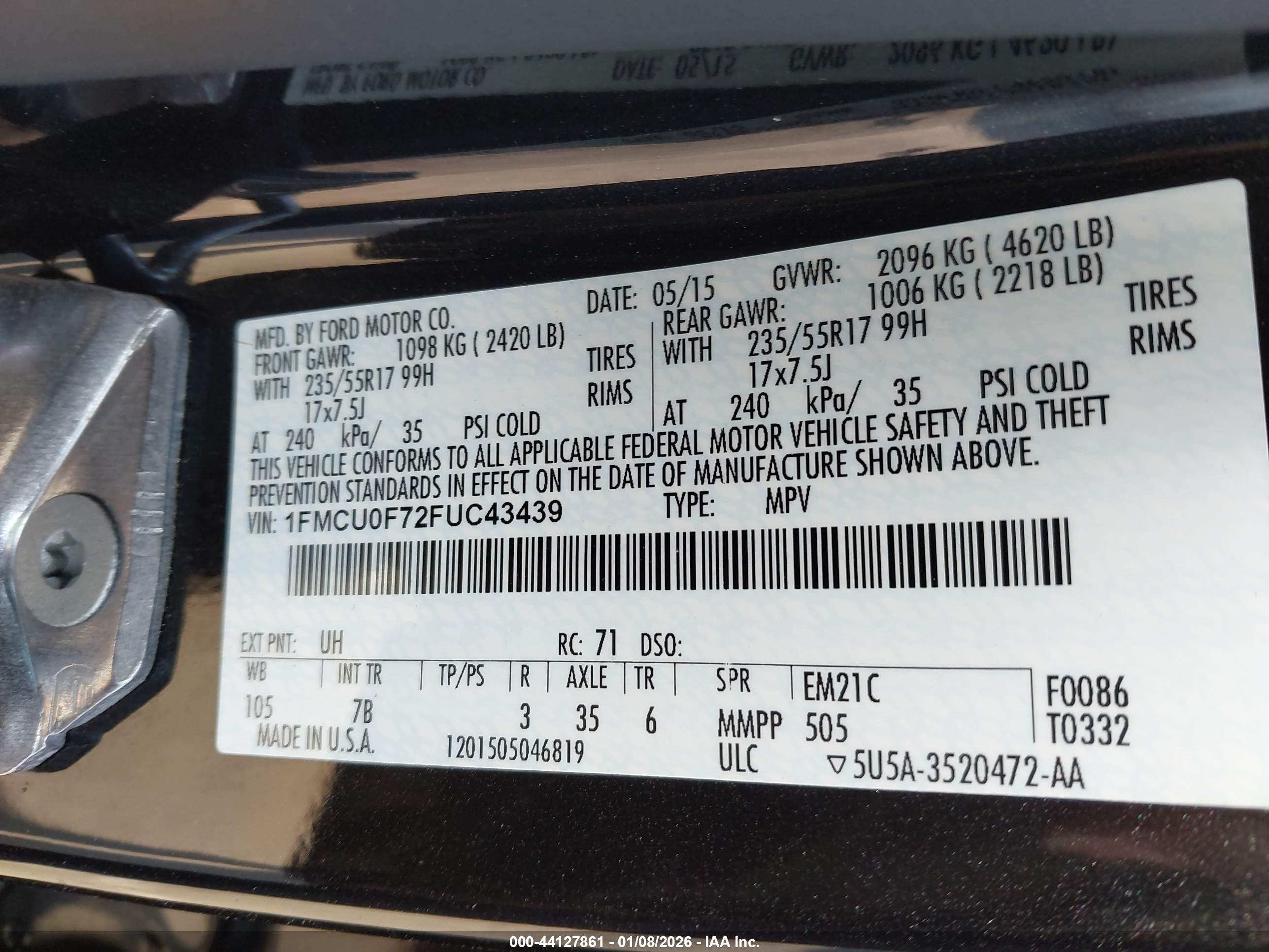 FORD ESCAPE image 9