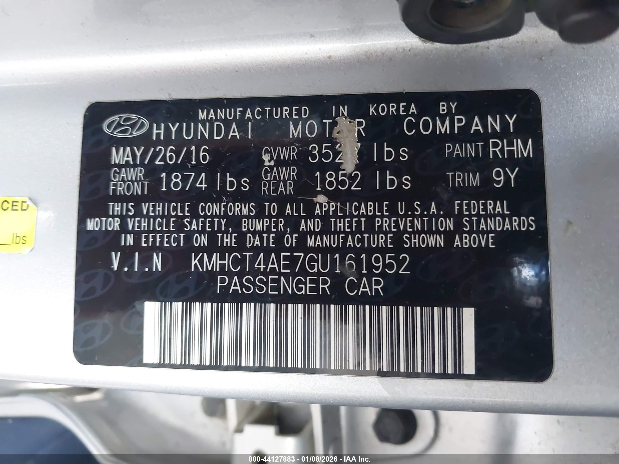 HYUNDAI ACCENT image 9