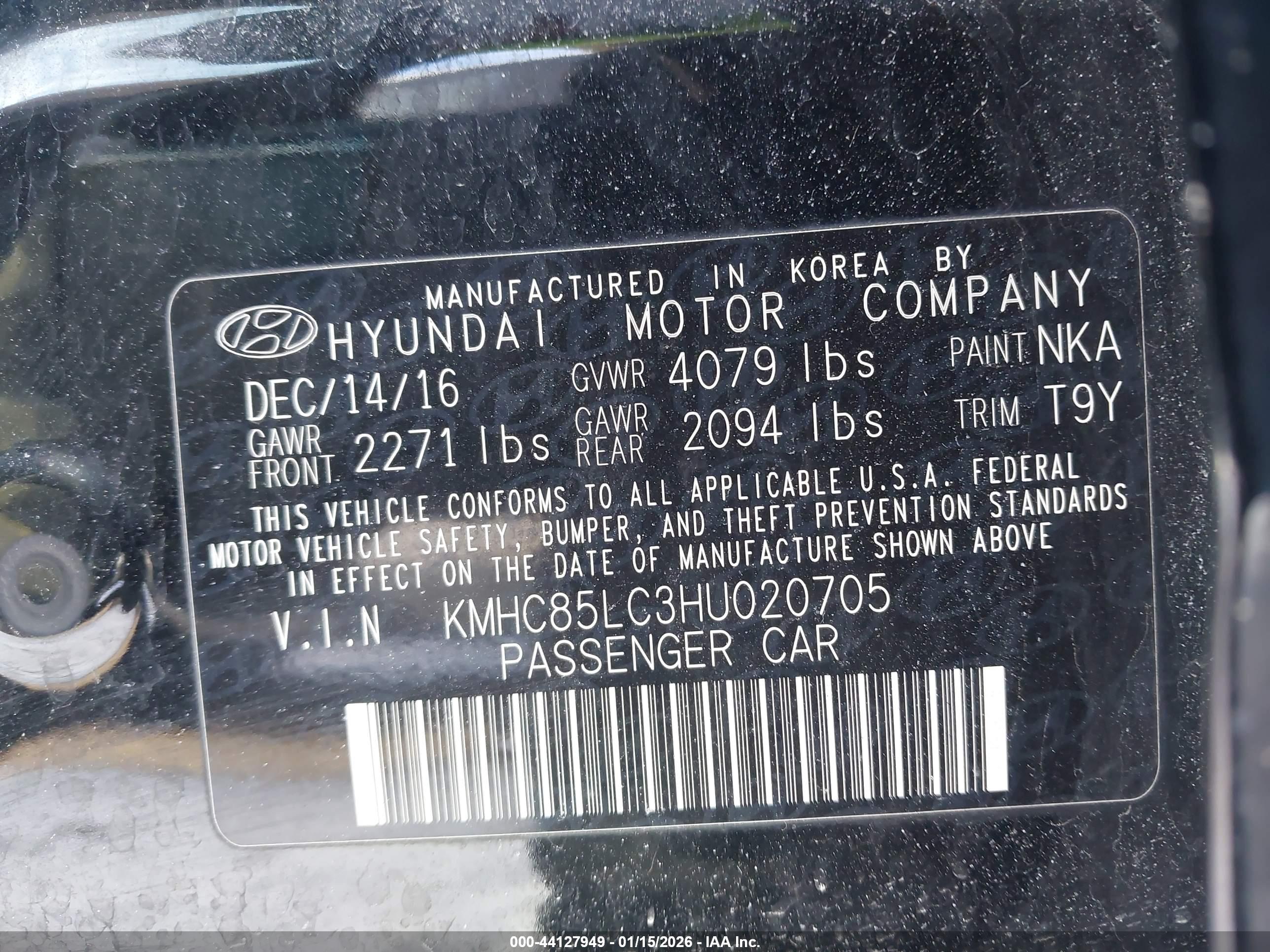 HYUNDAI IONIQ image 9