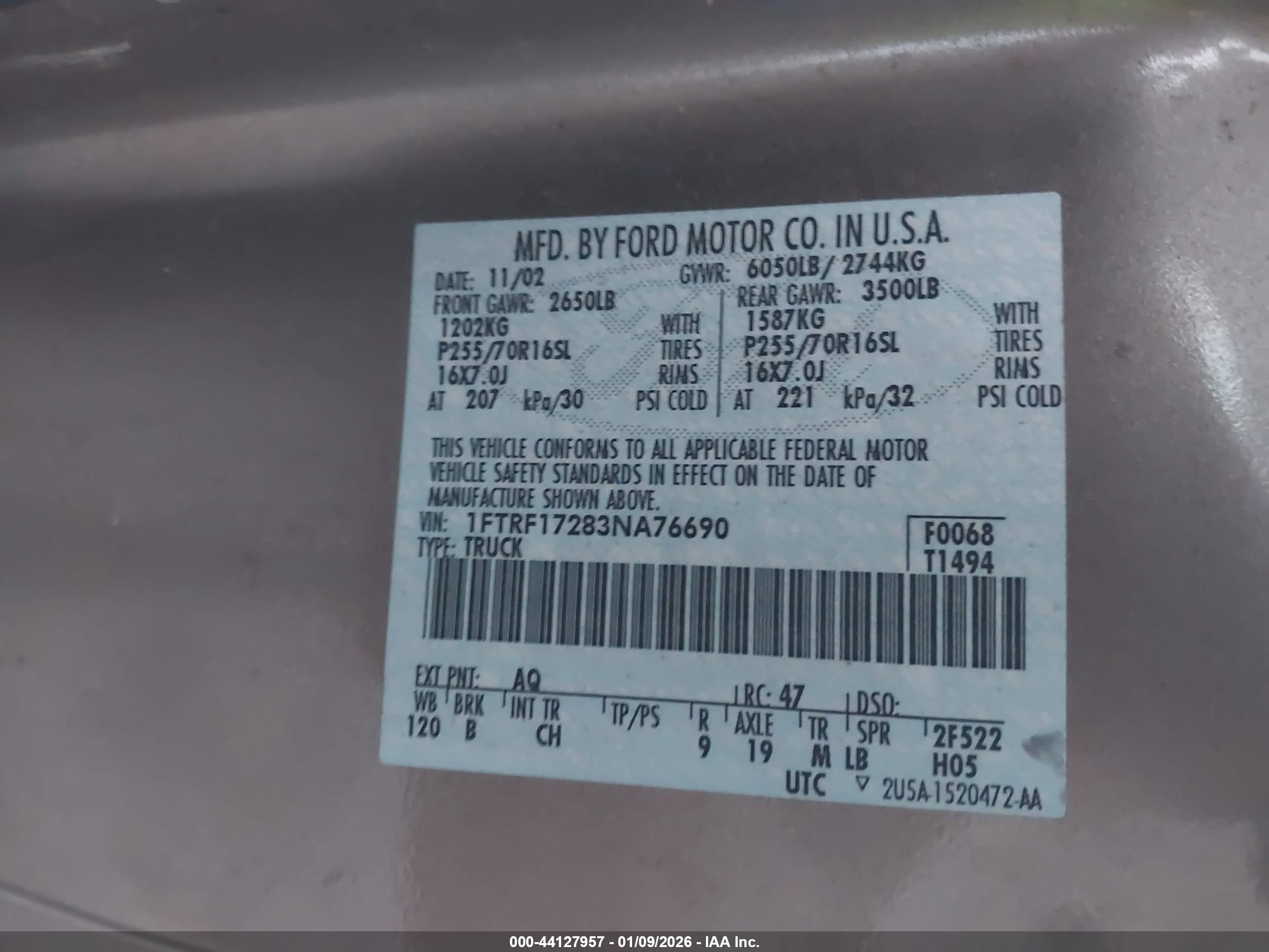 FORD F150 image 9