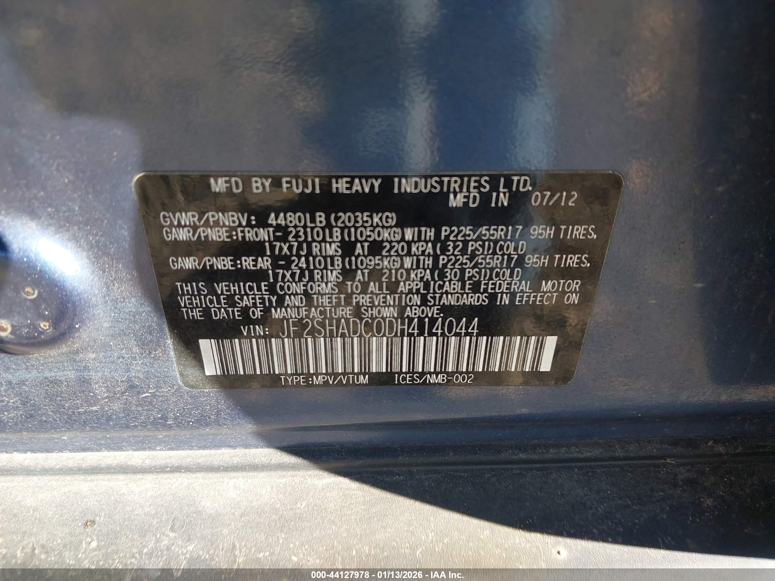 SUBARU FORESTER image 9