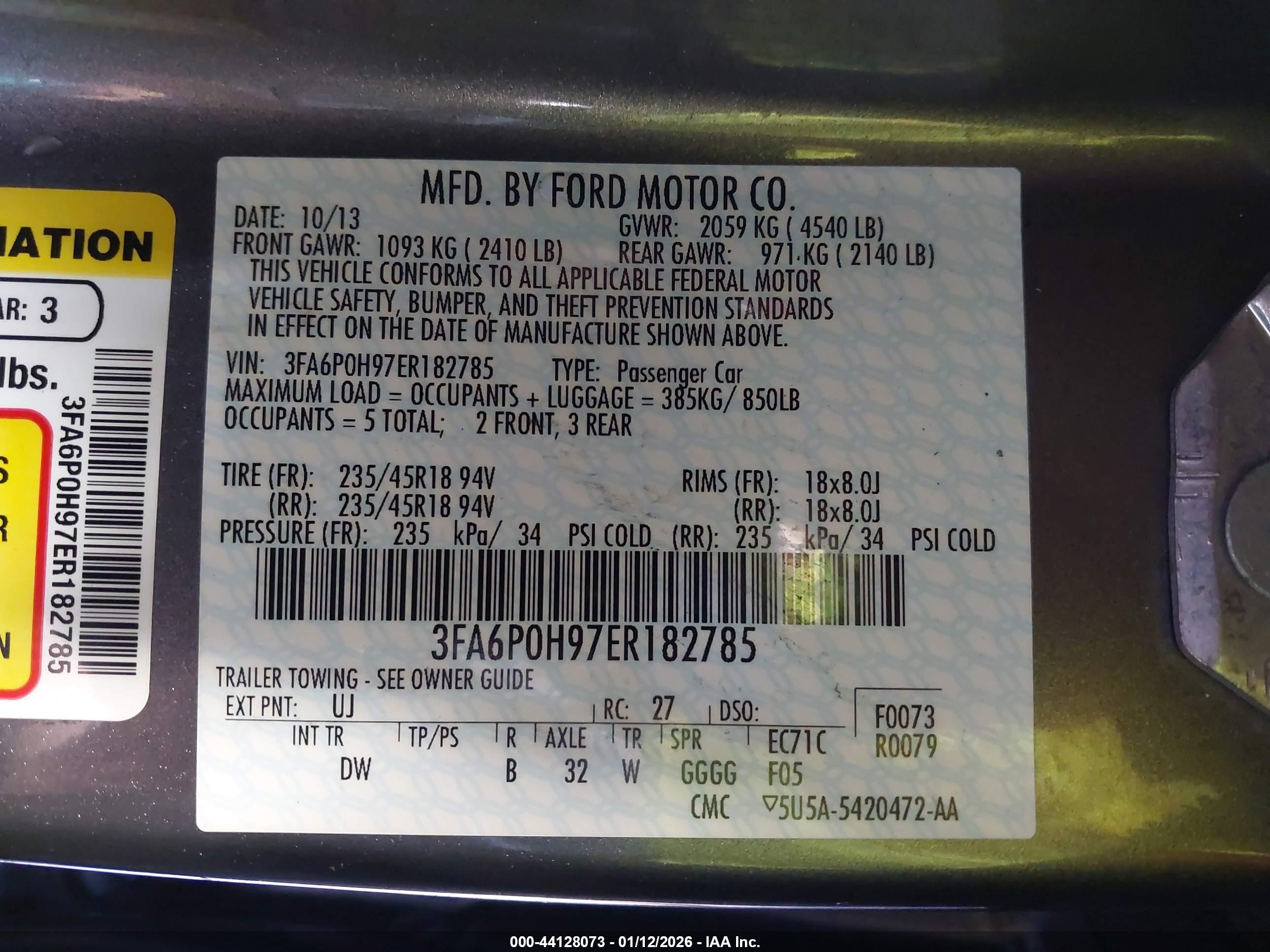FORD FUSION image 9