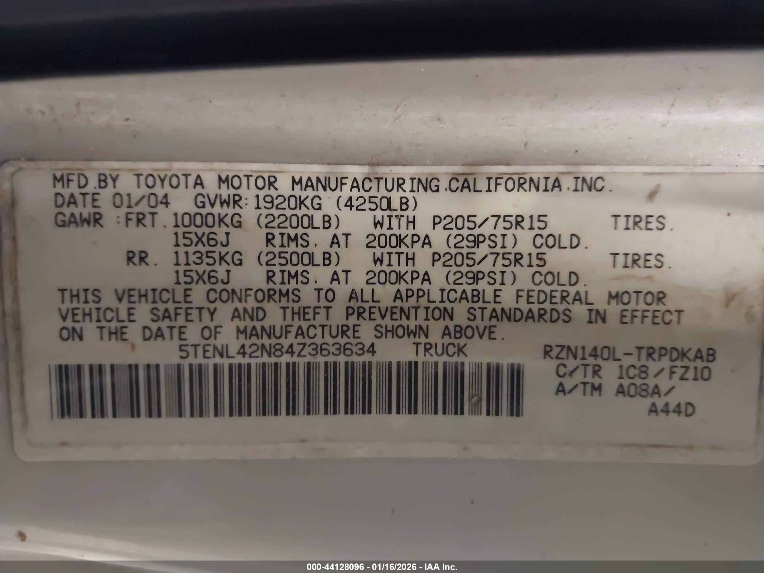 TOYOTA TACOMA image 9