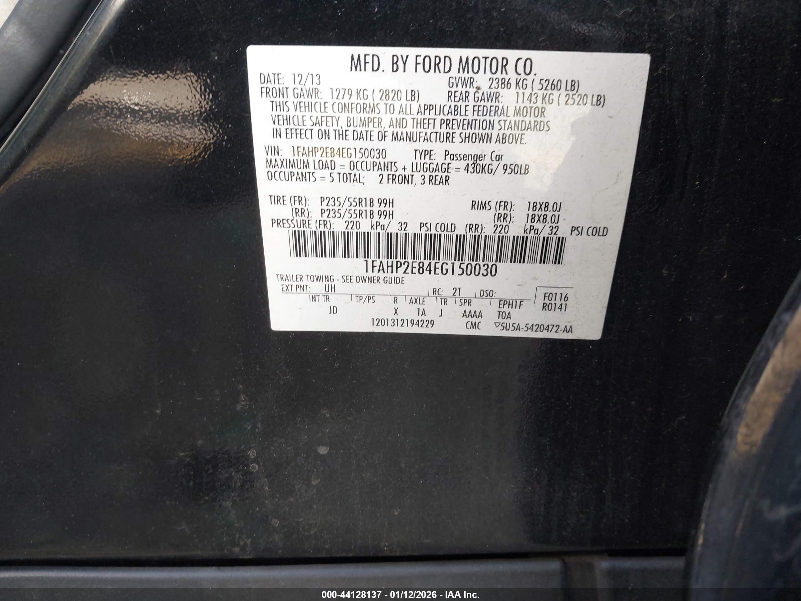 FORD TAURUS image 9