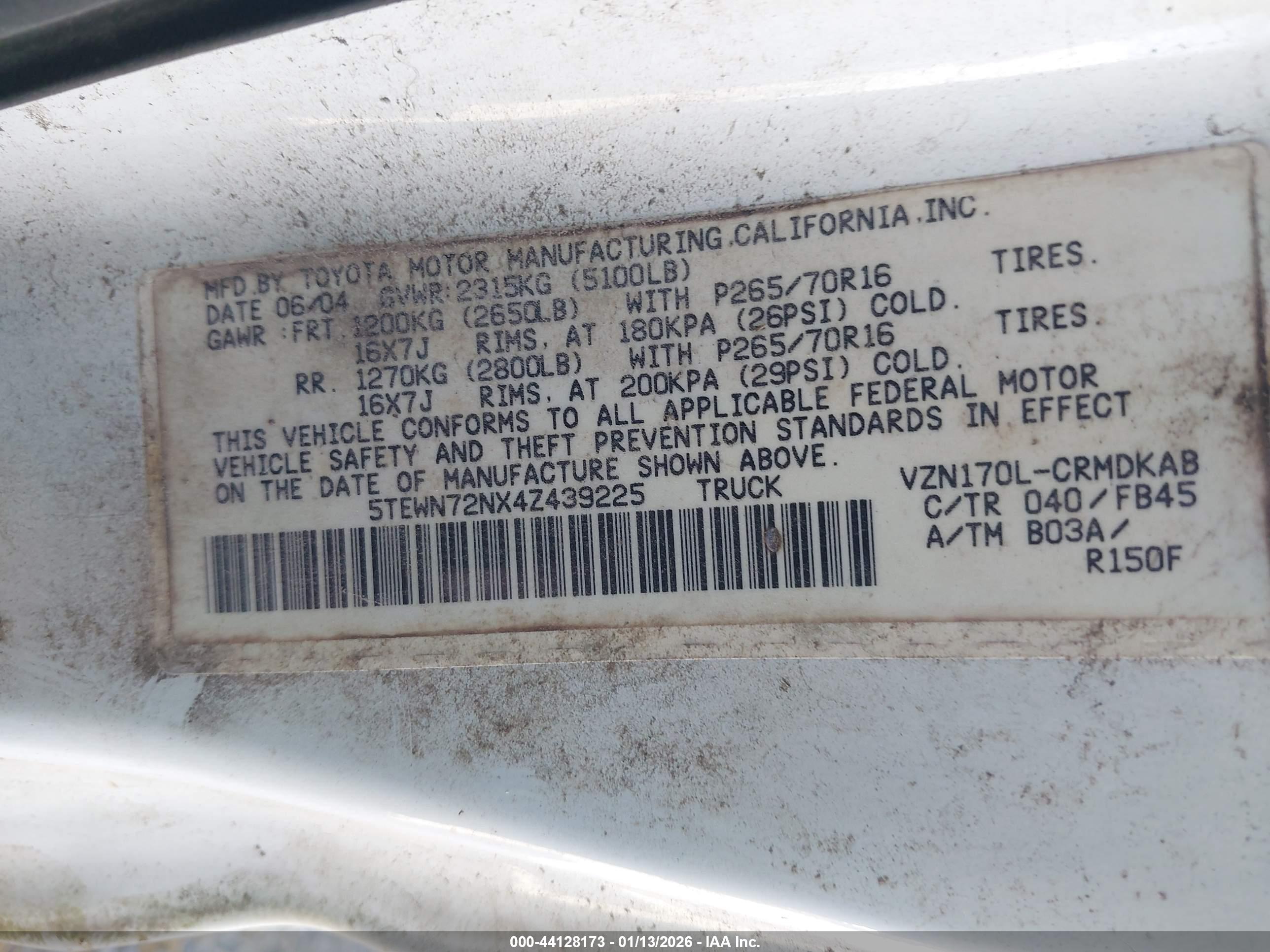 TOYOTA TACOMA image 9