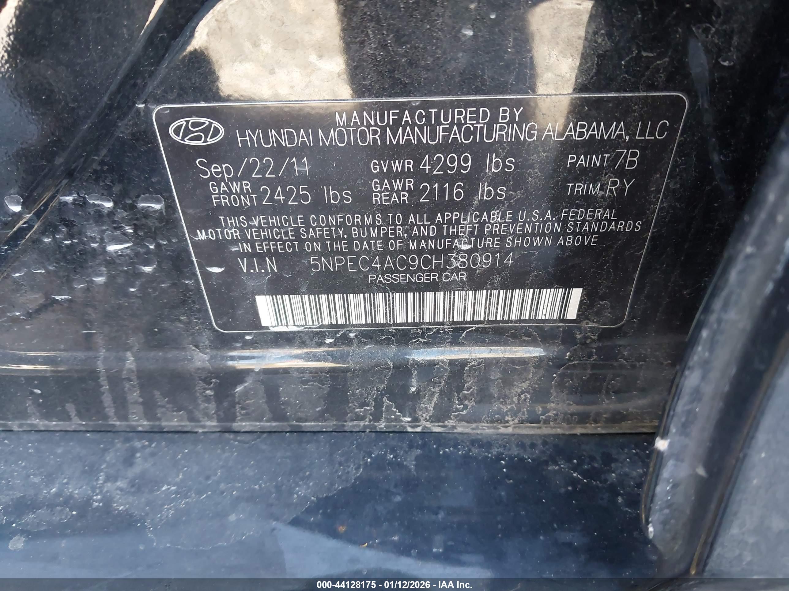 HYUNDAI SONATA image 9