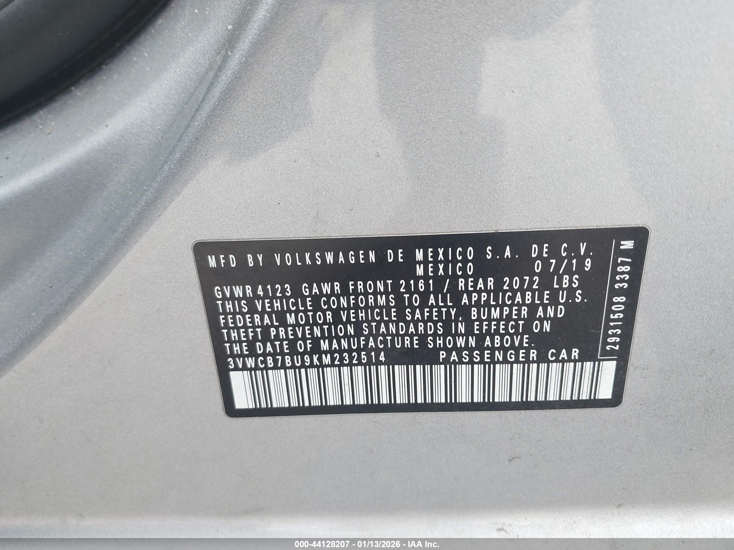 VOLKSWAGEN JETTA image 9