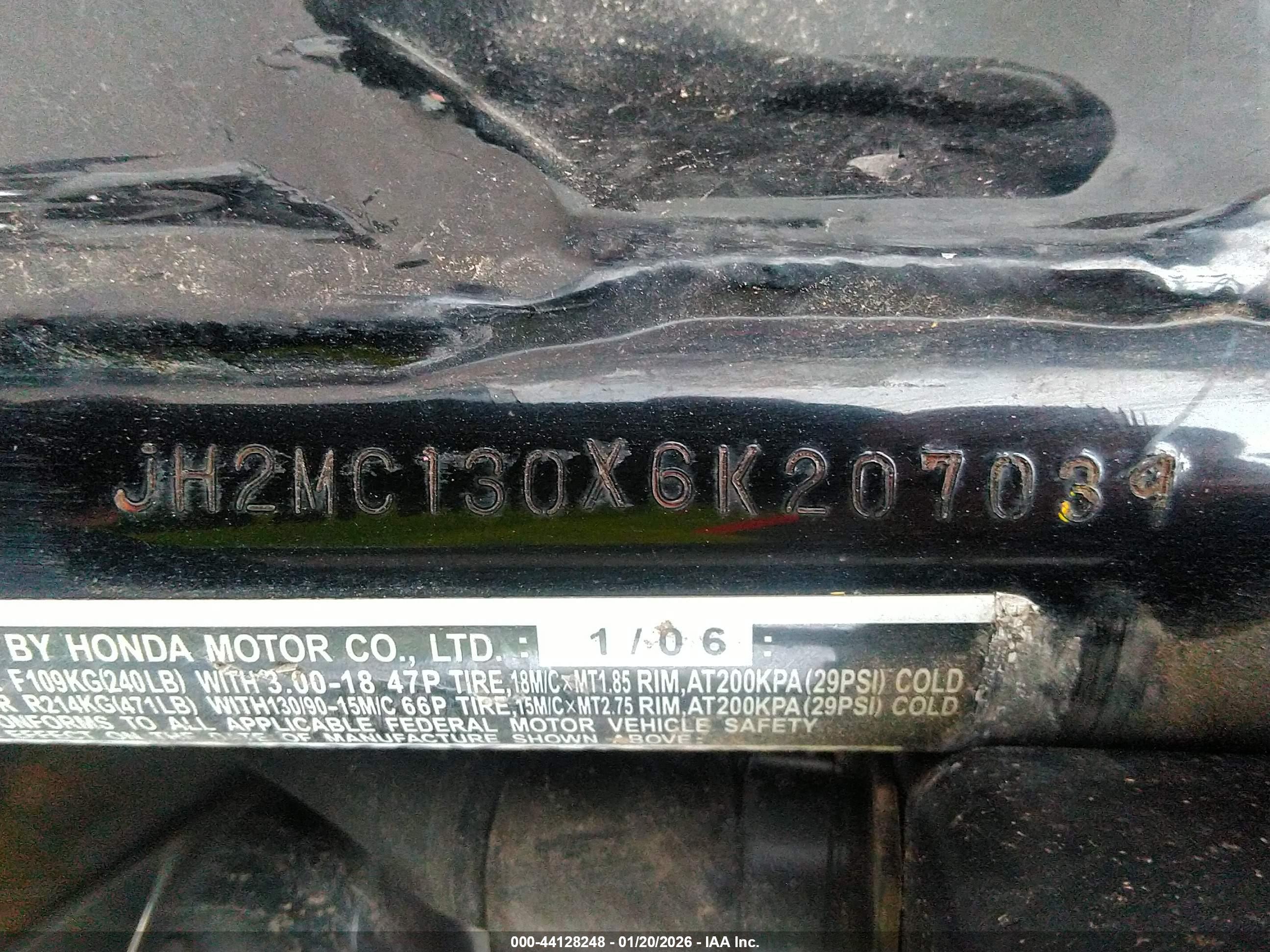 HONDA CMX250 image 10