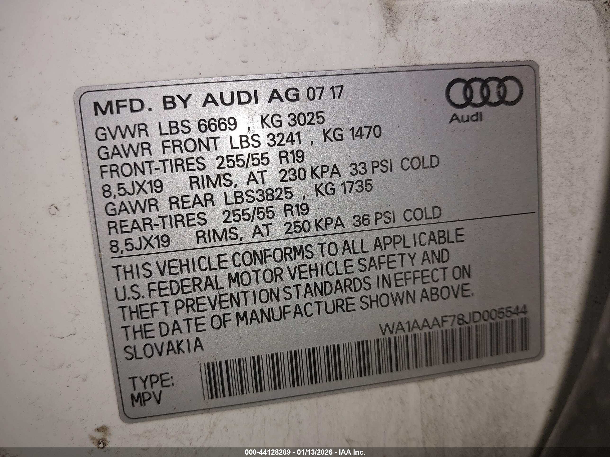 AUDI Q7 image 9
